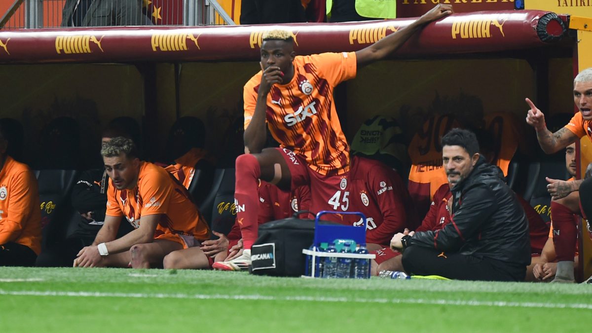 ‘He could have scored three’ — Galatasaray boss explains surprise Victor Osimhen substitution