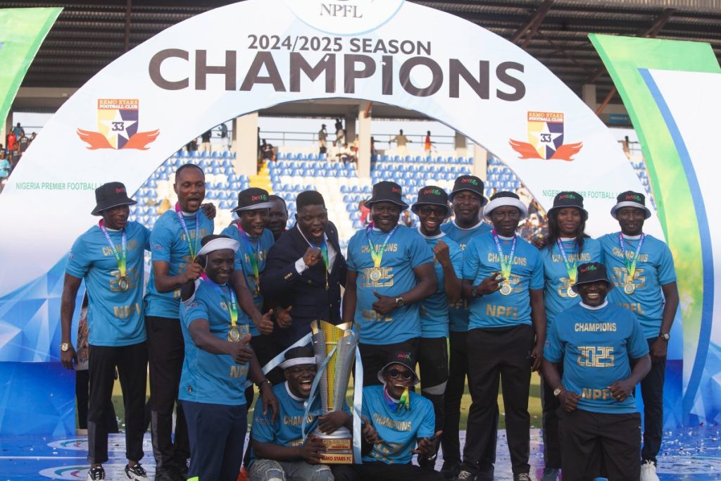 Club world rankings: Remo Stars only Nigerian team in top 1000
