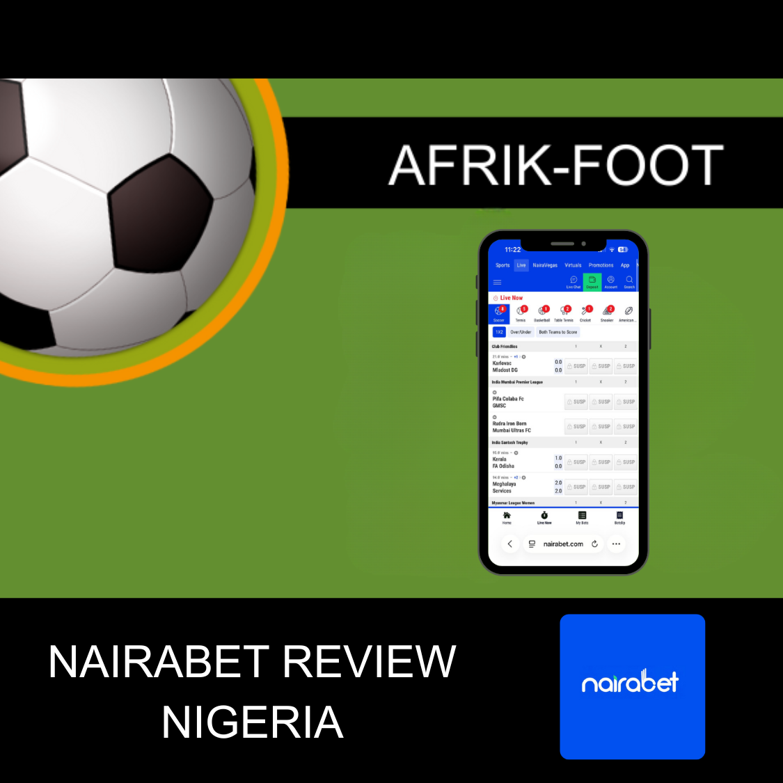 Nairabet Review – Our Expert Analysis of Nigeria’s Oldest Bookmaker