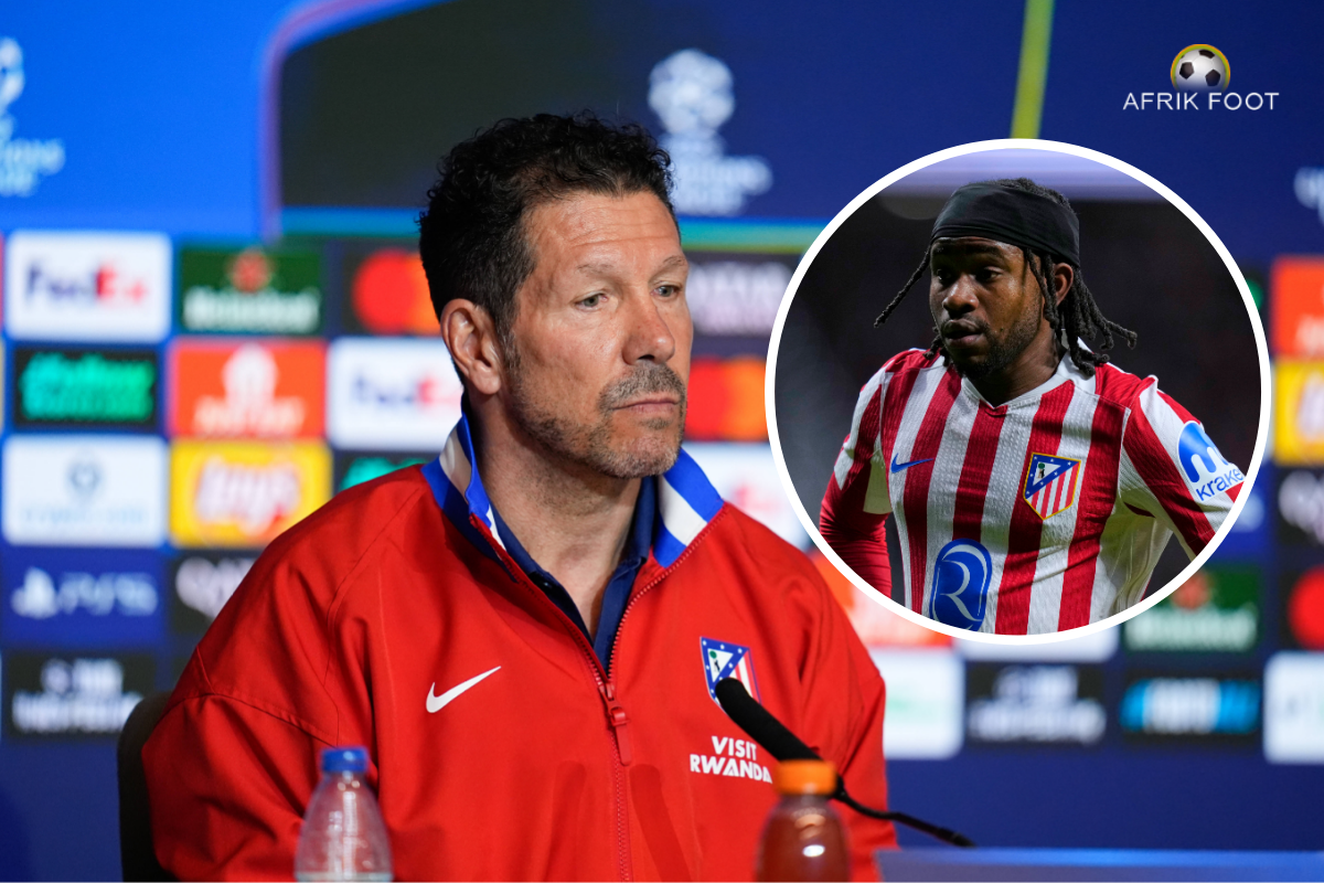 Diego Simeone challenges Ademola Lookman to bring Super Eagles spirit to Atletico Madrid