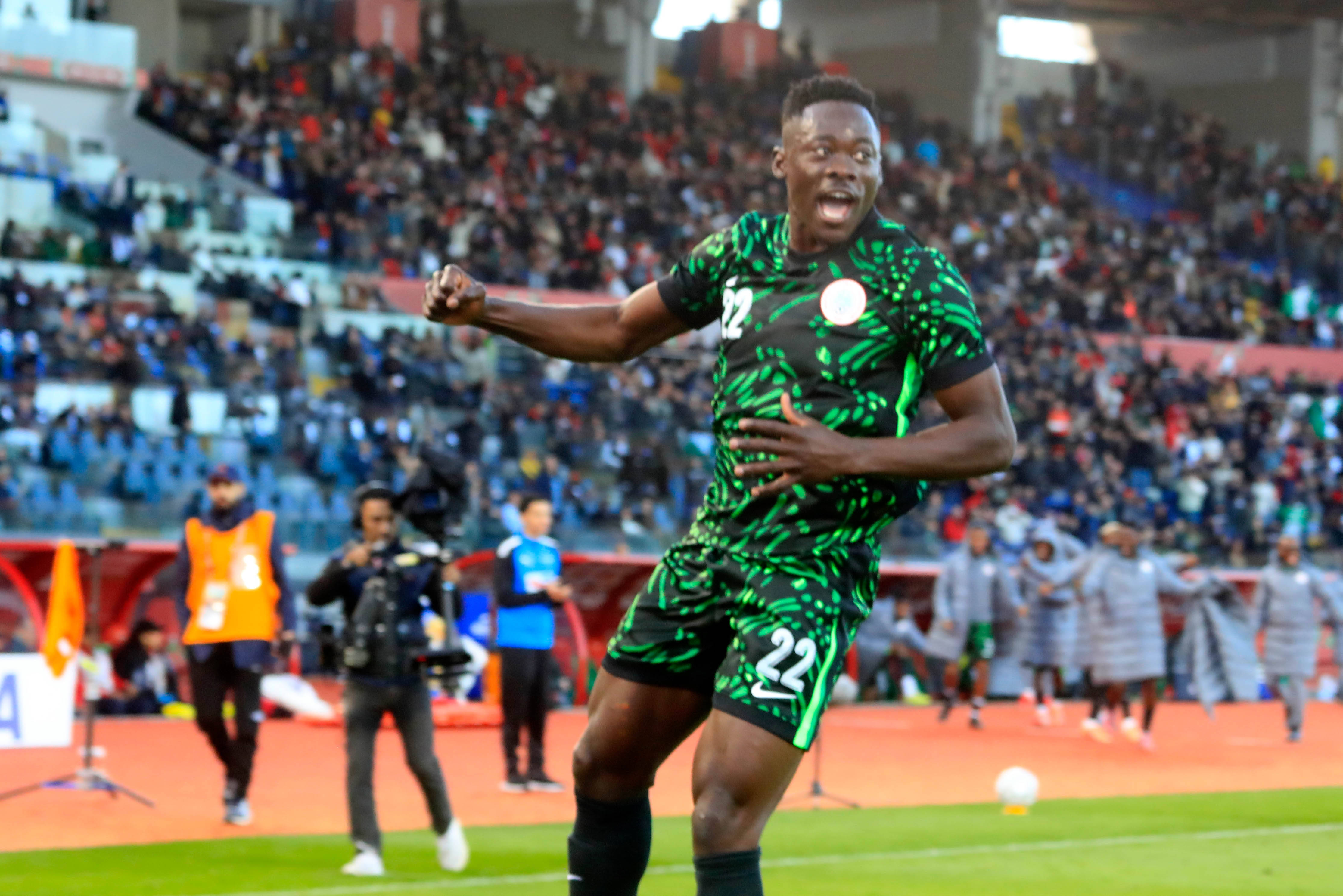 Wasn’t a fair game – Akor Adams knocks Ghanaian referee for Nigeria’s loss to Morocco at AFCON