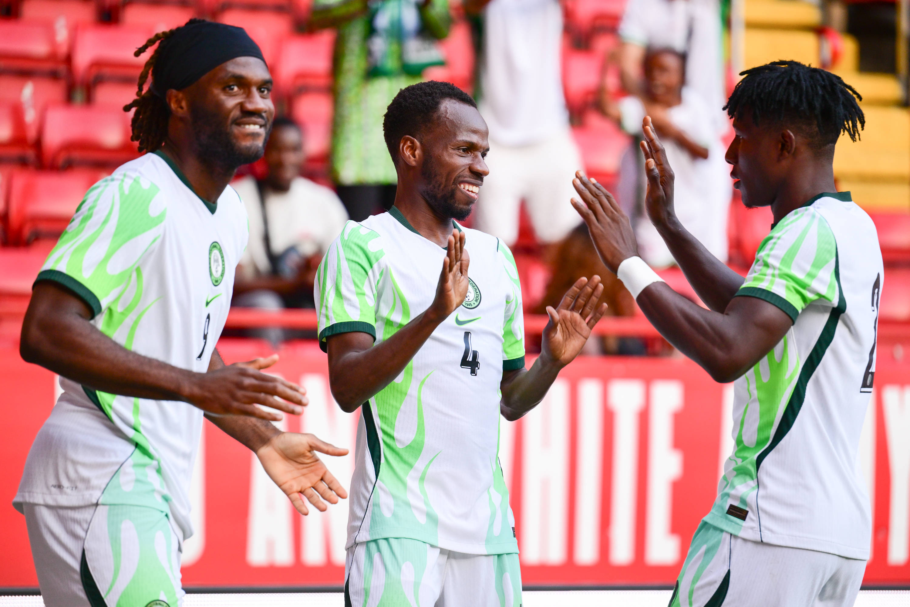 ‘We played fantastic’ – Super Eagles star praises Chelle, celebrates first Nigeria goals