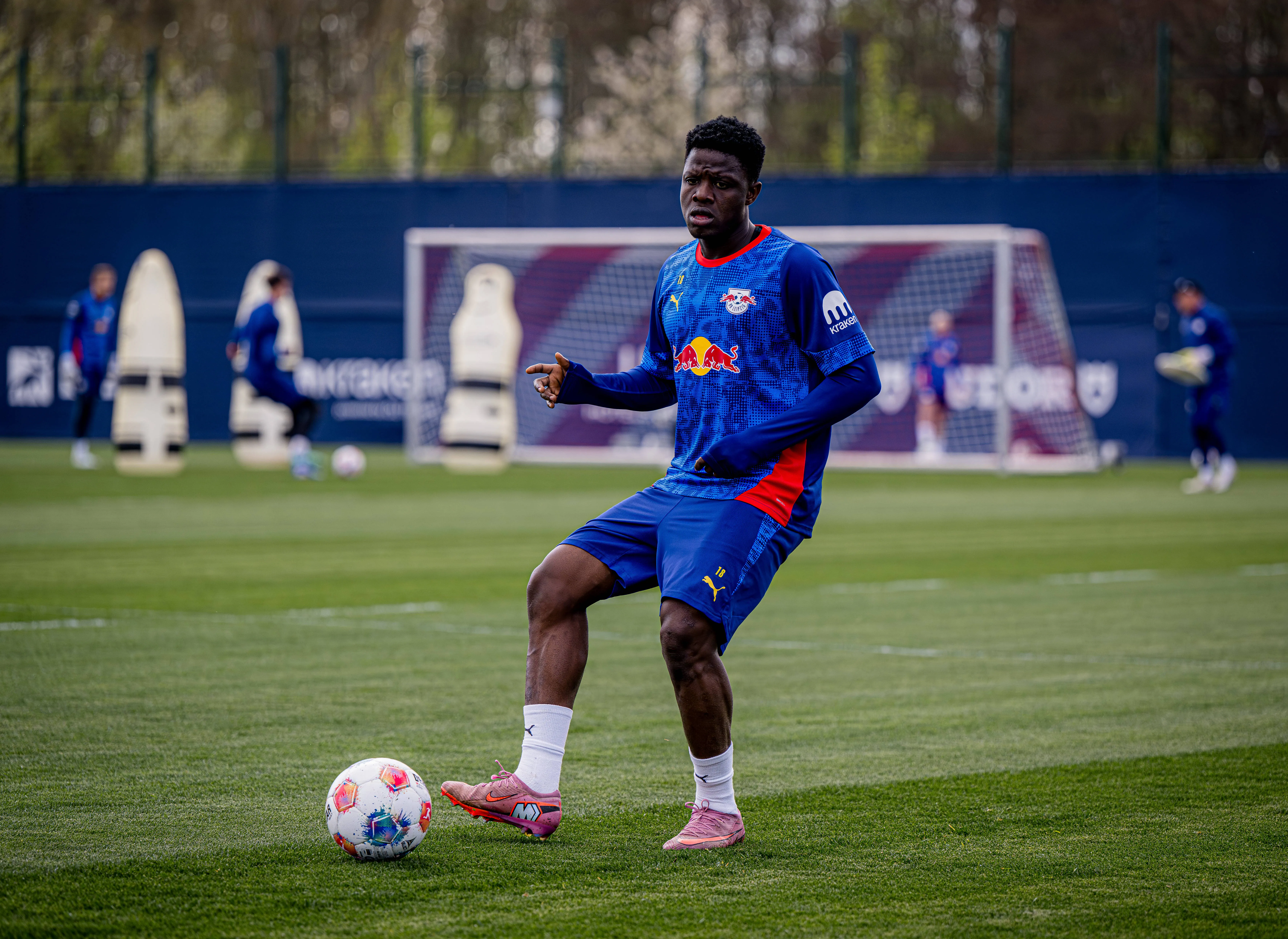 Leipzig's Suleman Sani. 