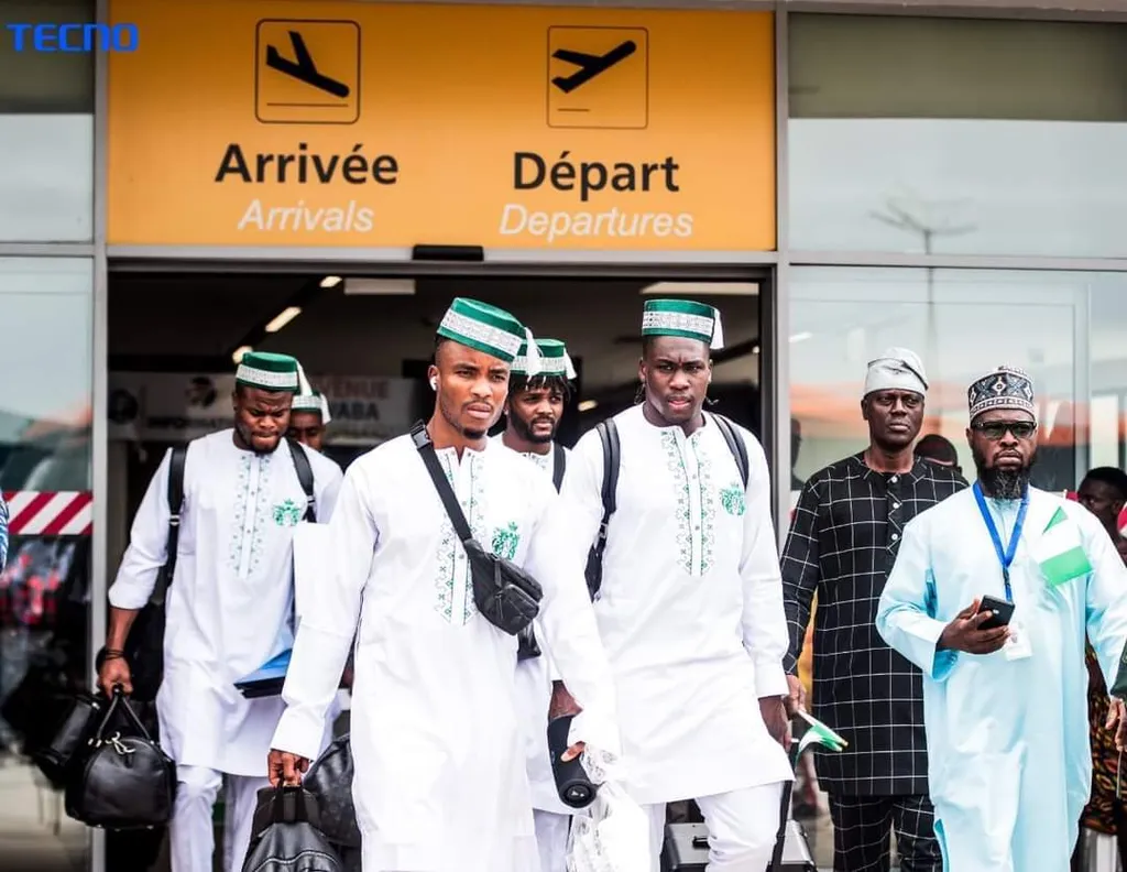 Super Eagles arrive Ivory Coast for AFCON 2023