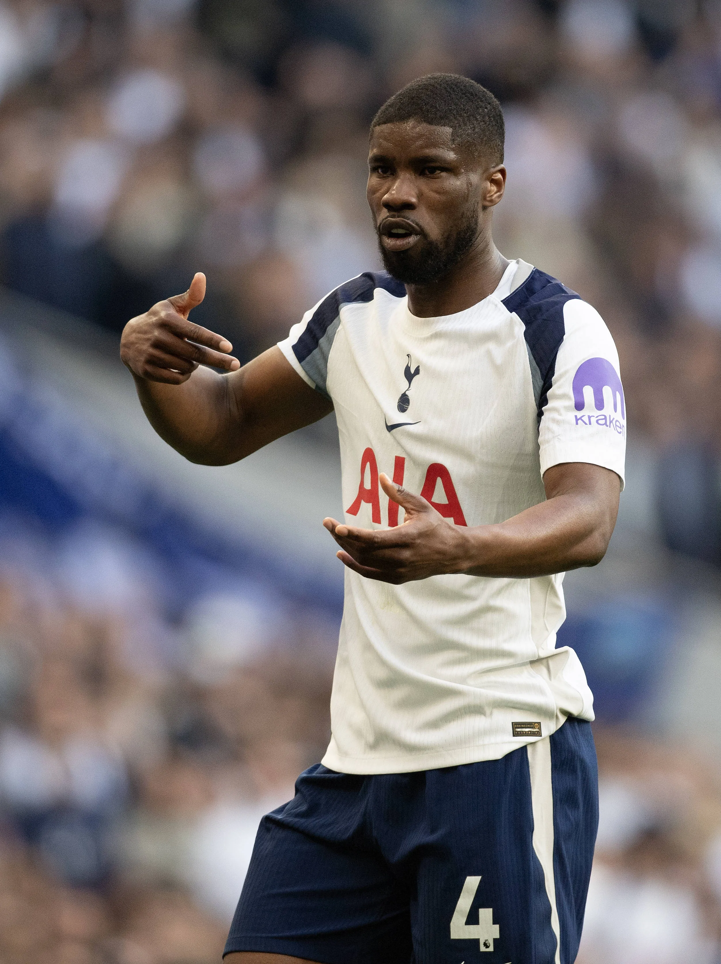 Kevin Danso of Tottenham Hotspur