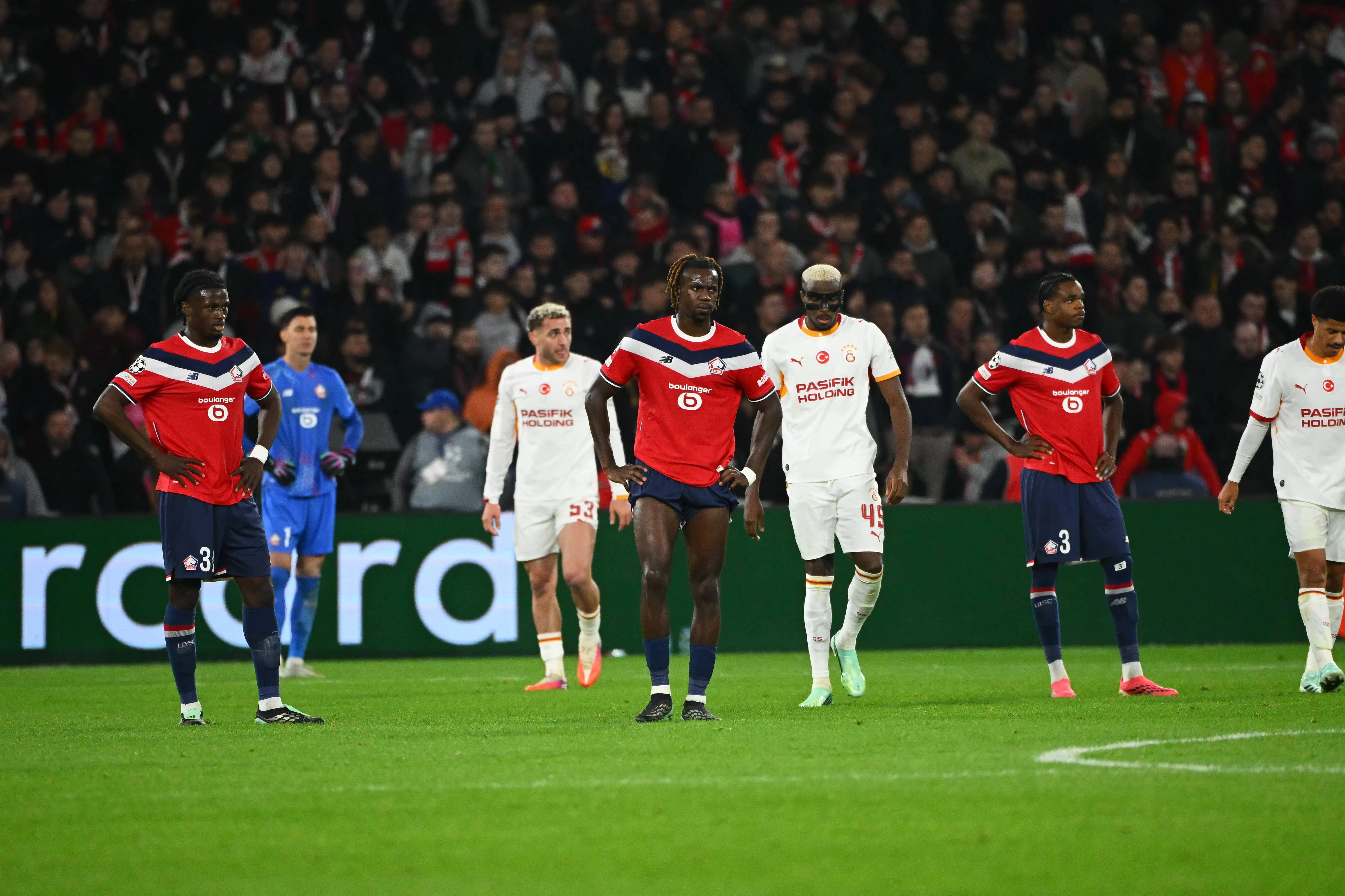 Victor Osimhen in Galatasaray vs LOSC Lille