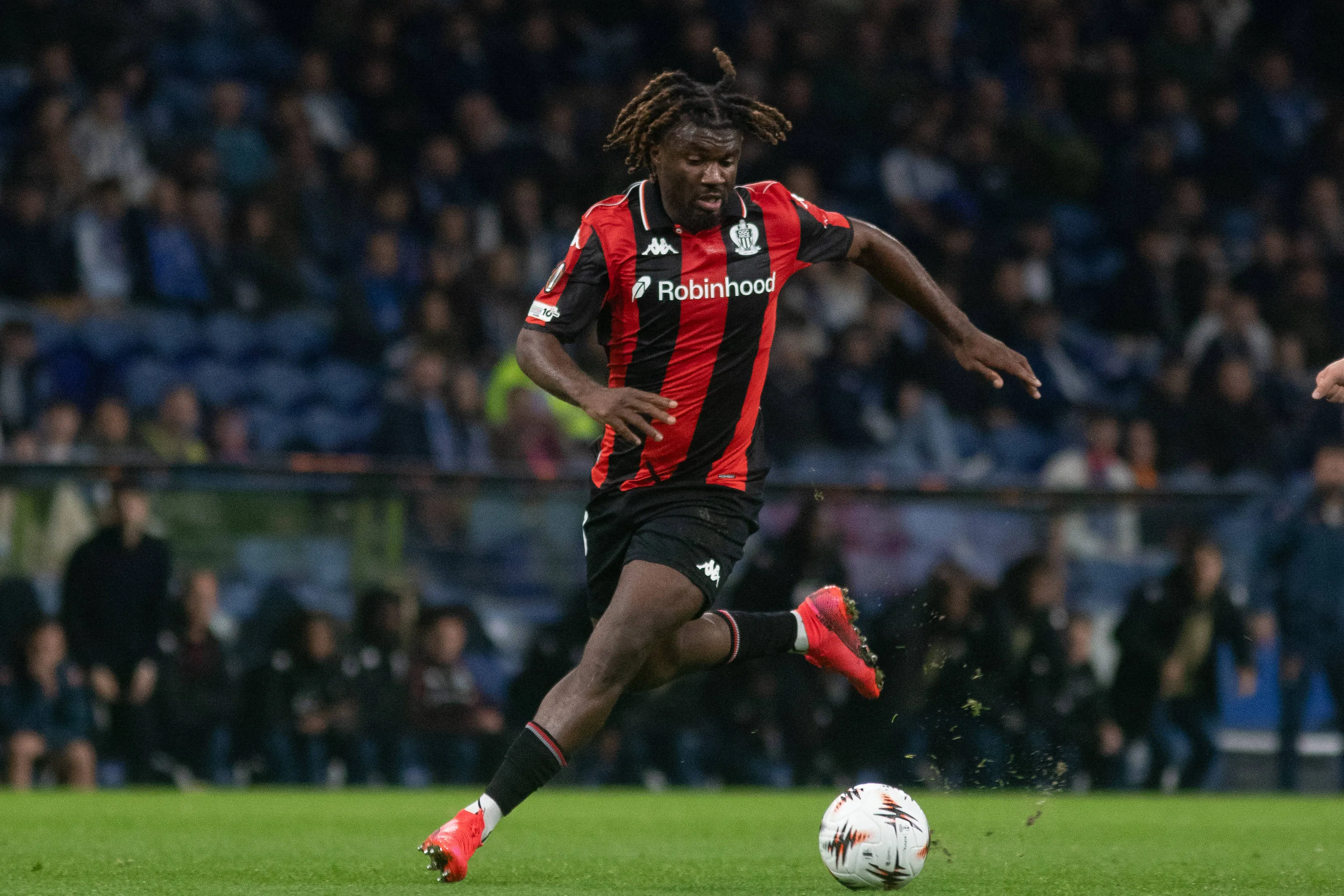 Terem Moffi during the UEFA Europa League match between FC Porto and OGC Nice at Estadio do Dragao
