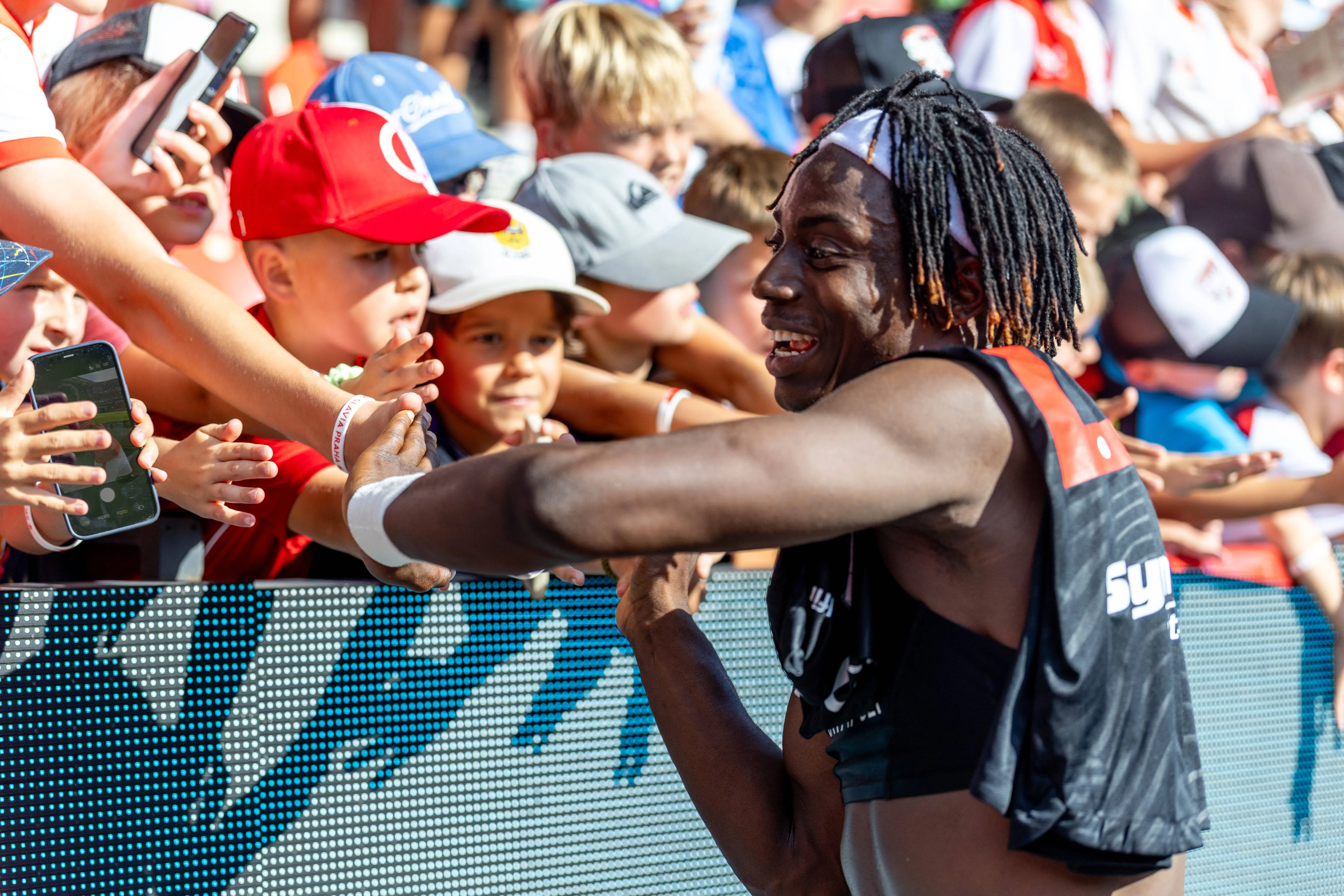 Nigeria and Slavia Prague midfielder David Moses 