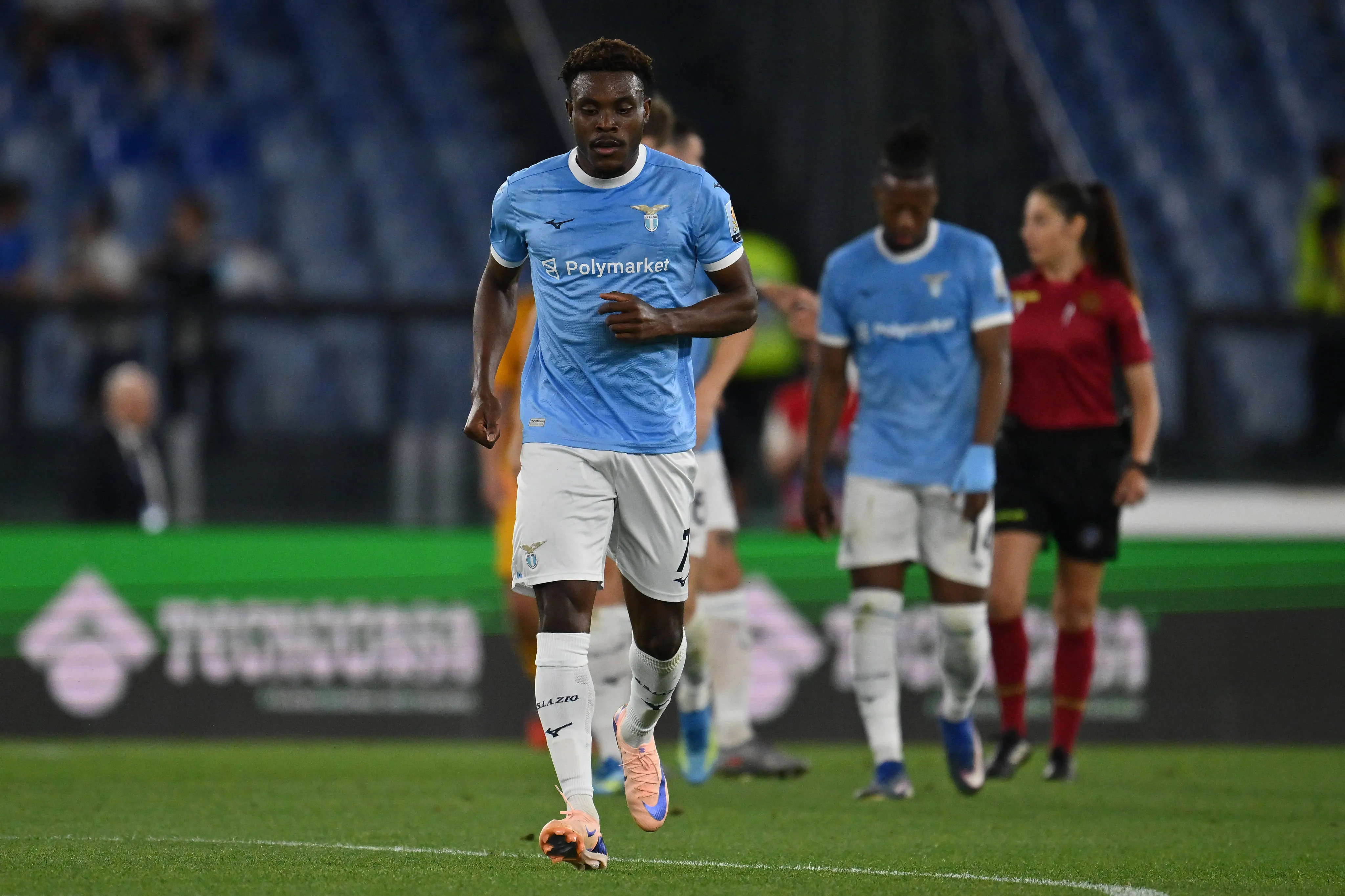 Nigeria and Lazio star Fisayo Dele-Bashiru 