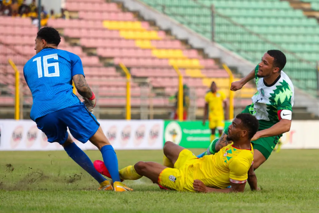 Benin vs Nigeria lineups 