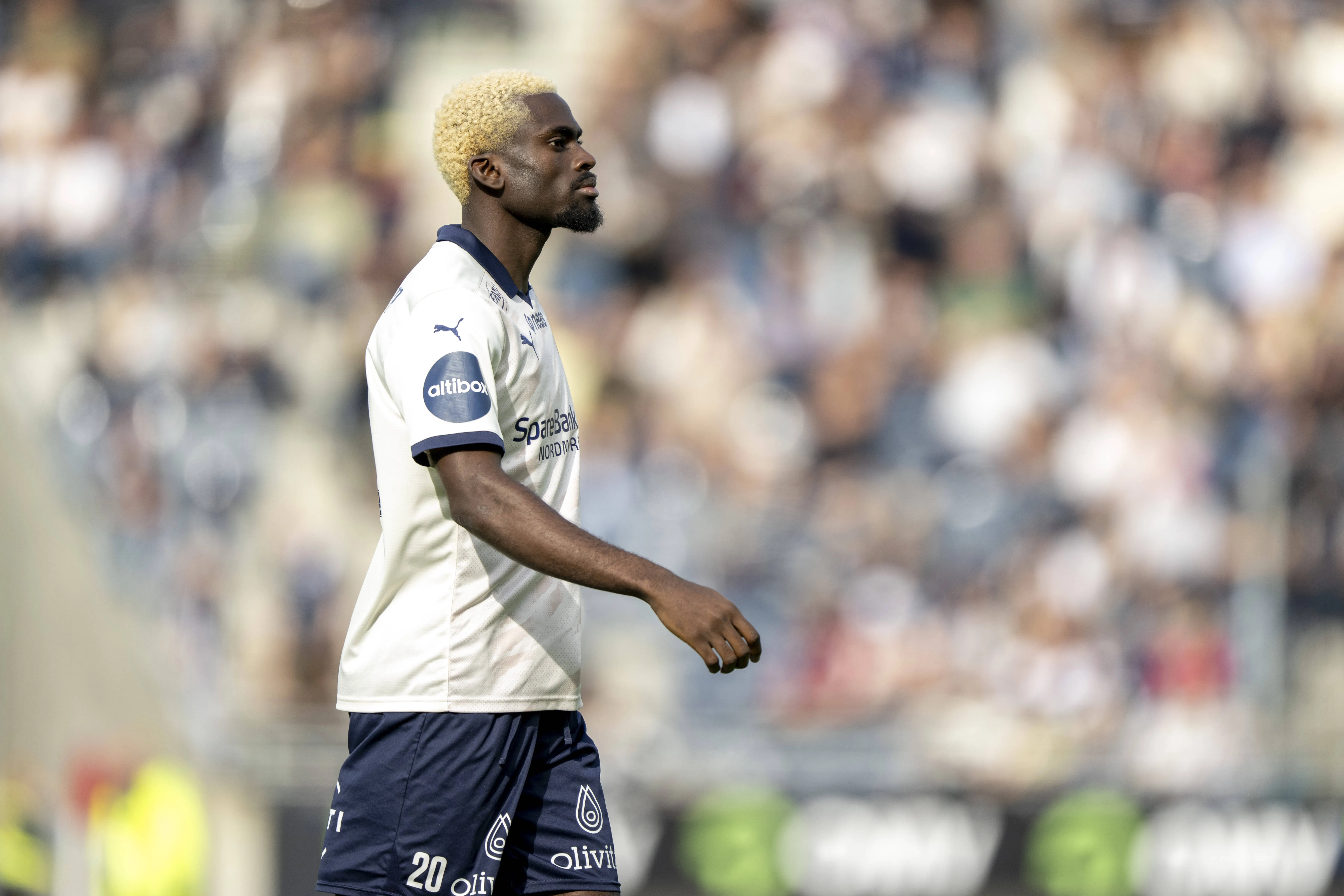 Super Eagles invitee and Kristiansund star Wilfred Igor.