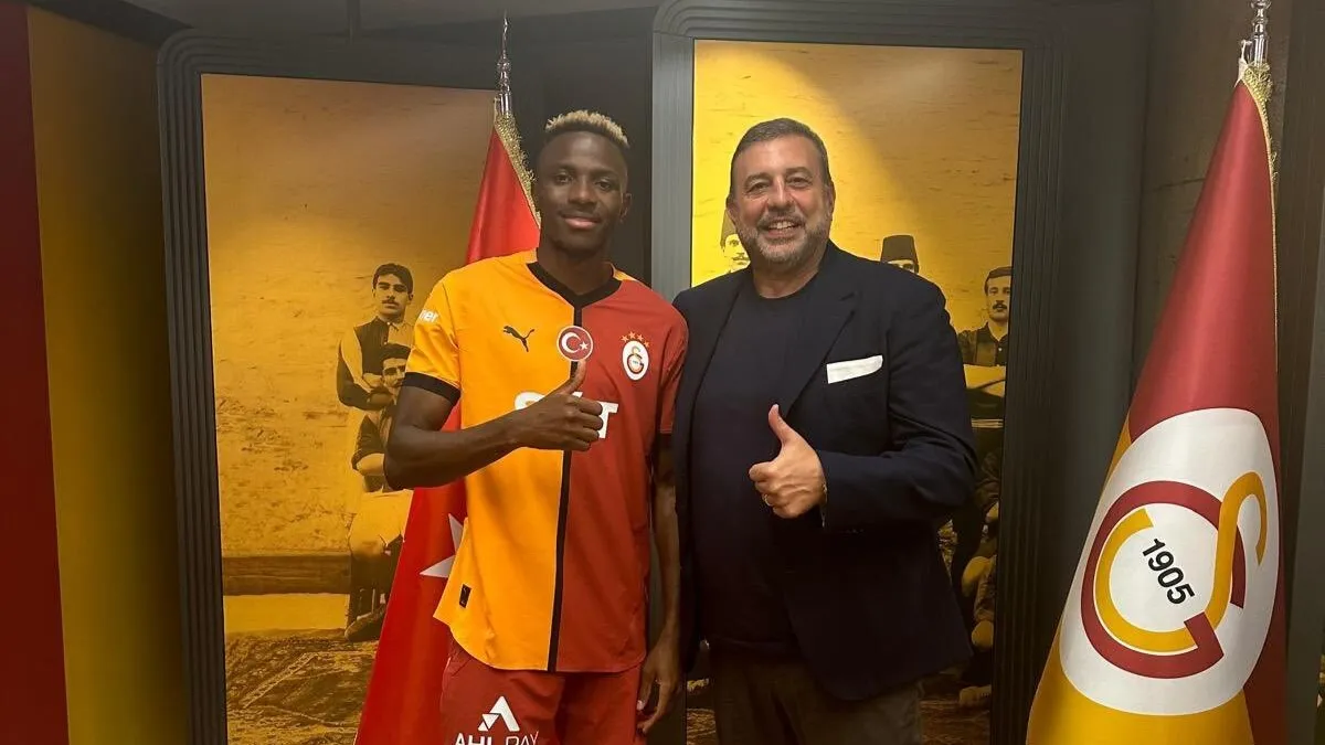 Osimhen transfer to Galatasaray: Turkish giants confirm signing, salary & jersey number revealed