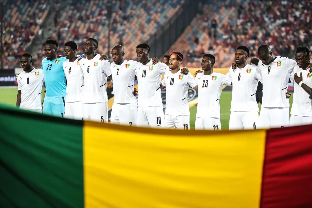Guinea line up for AFCON 2023 qualifying game