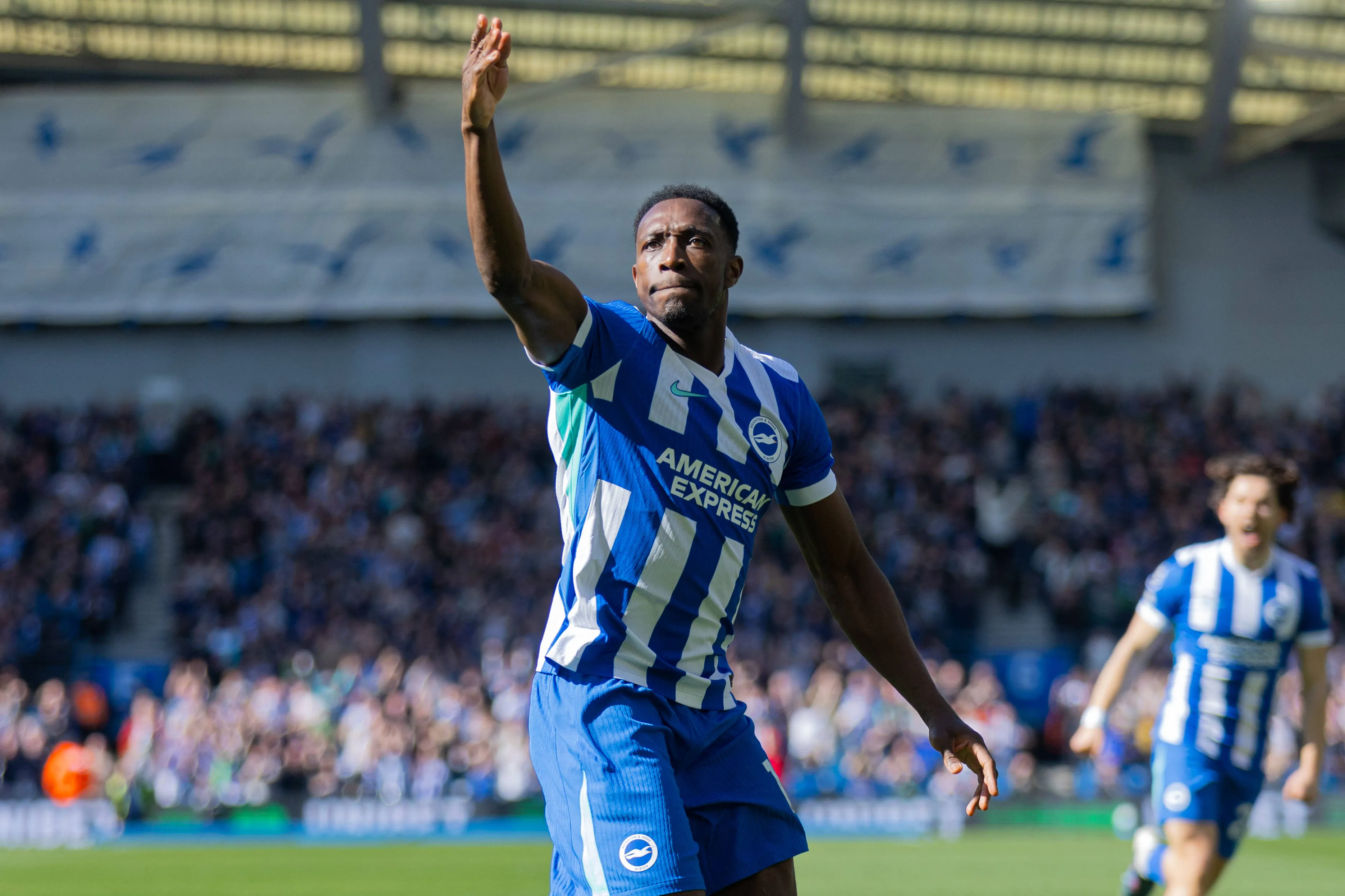 Danny Welbeck celebrates
