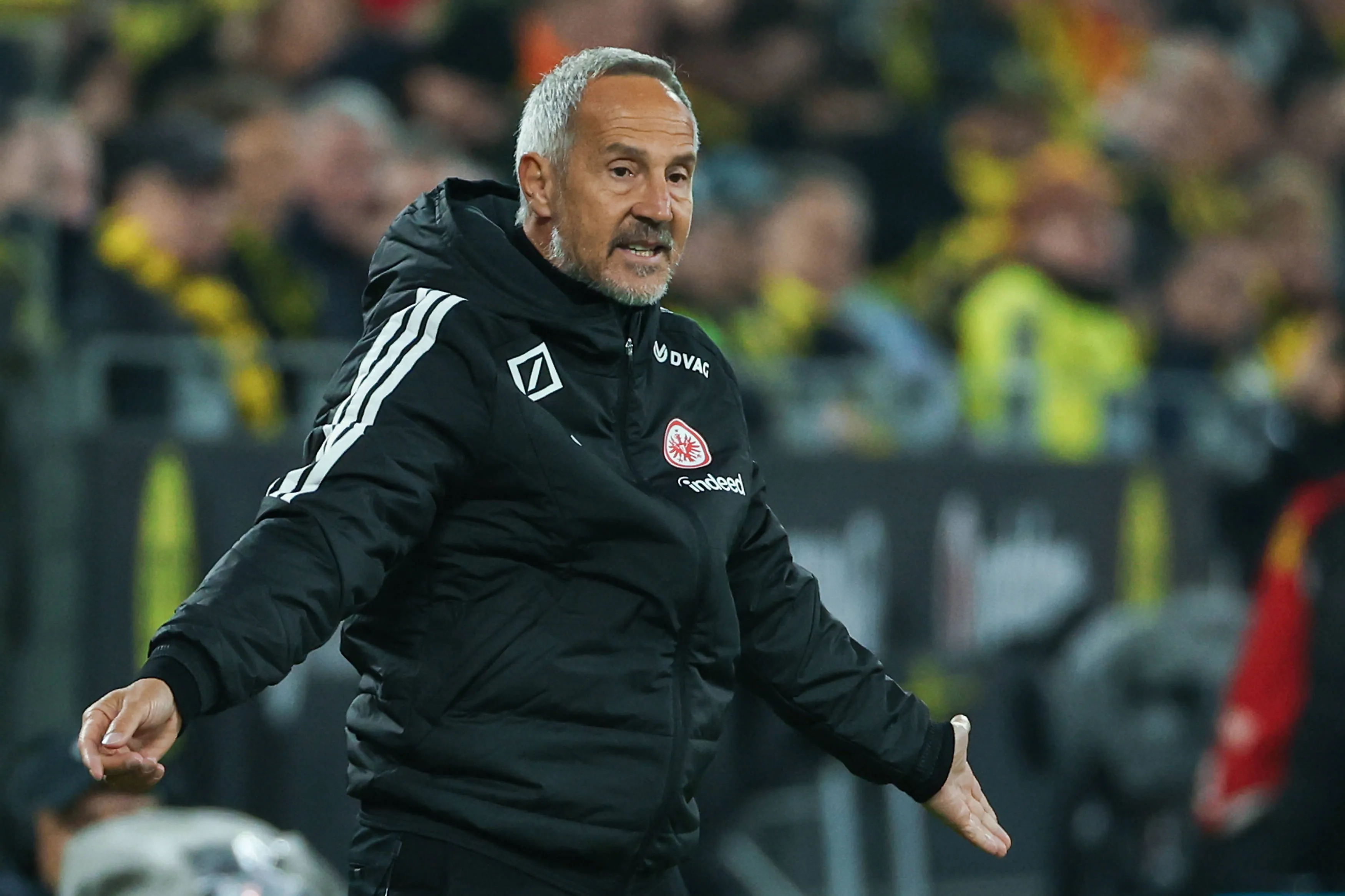 Adolf H&uuml;tter, Eintracht Frankfurt head coach