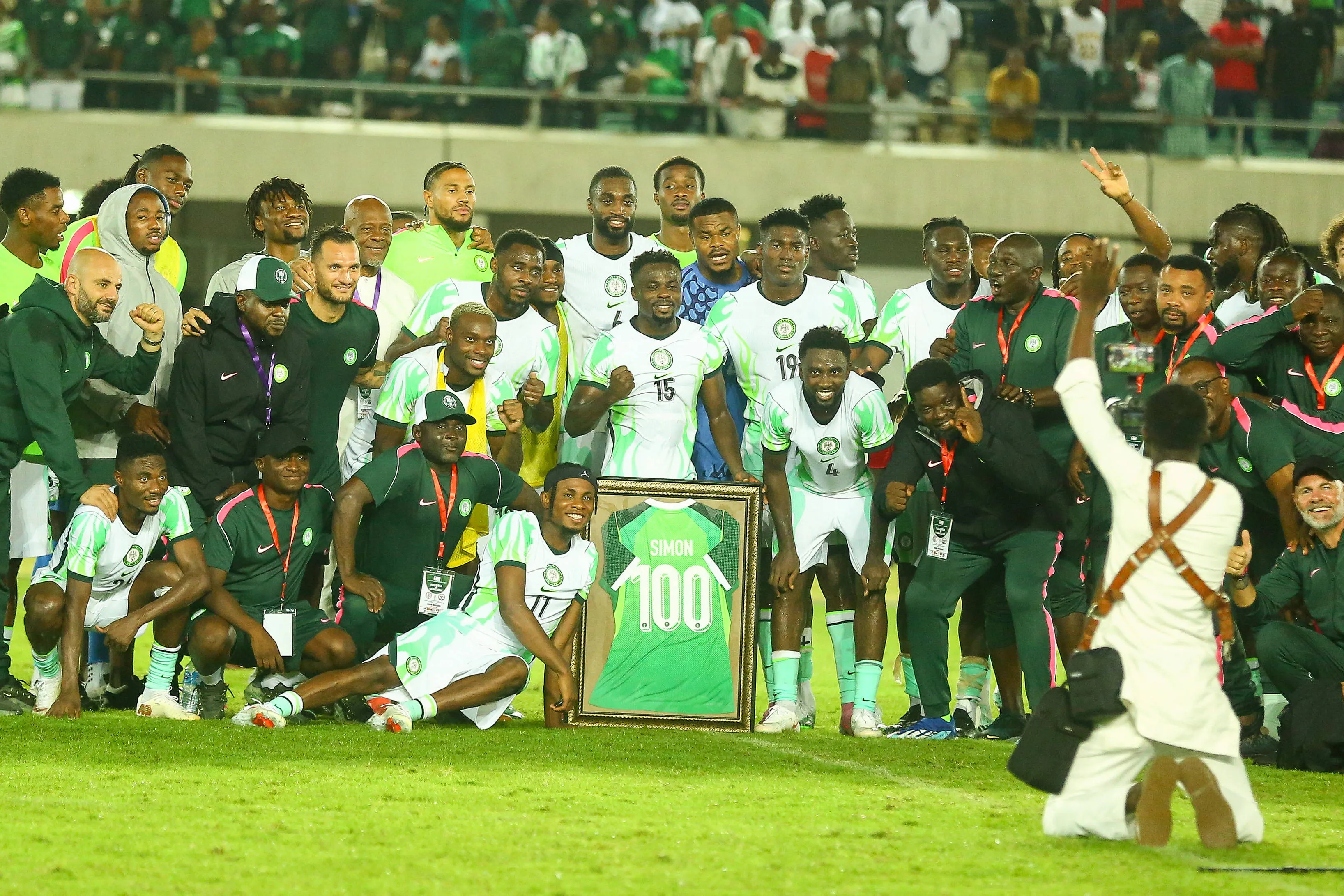 Moses Simon and Super Eagles