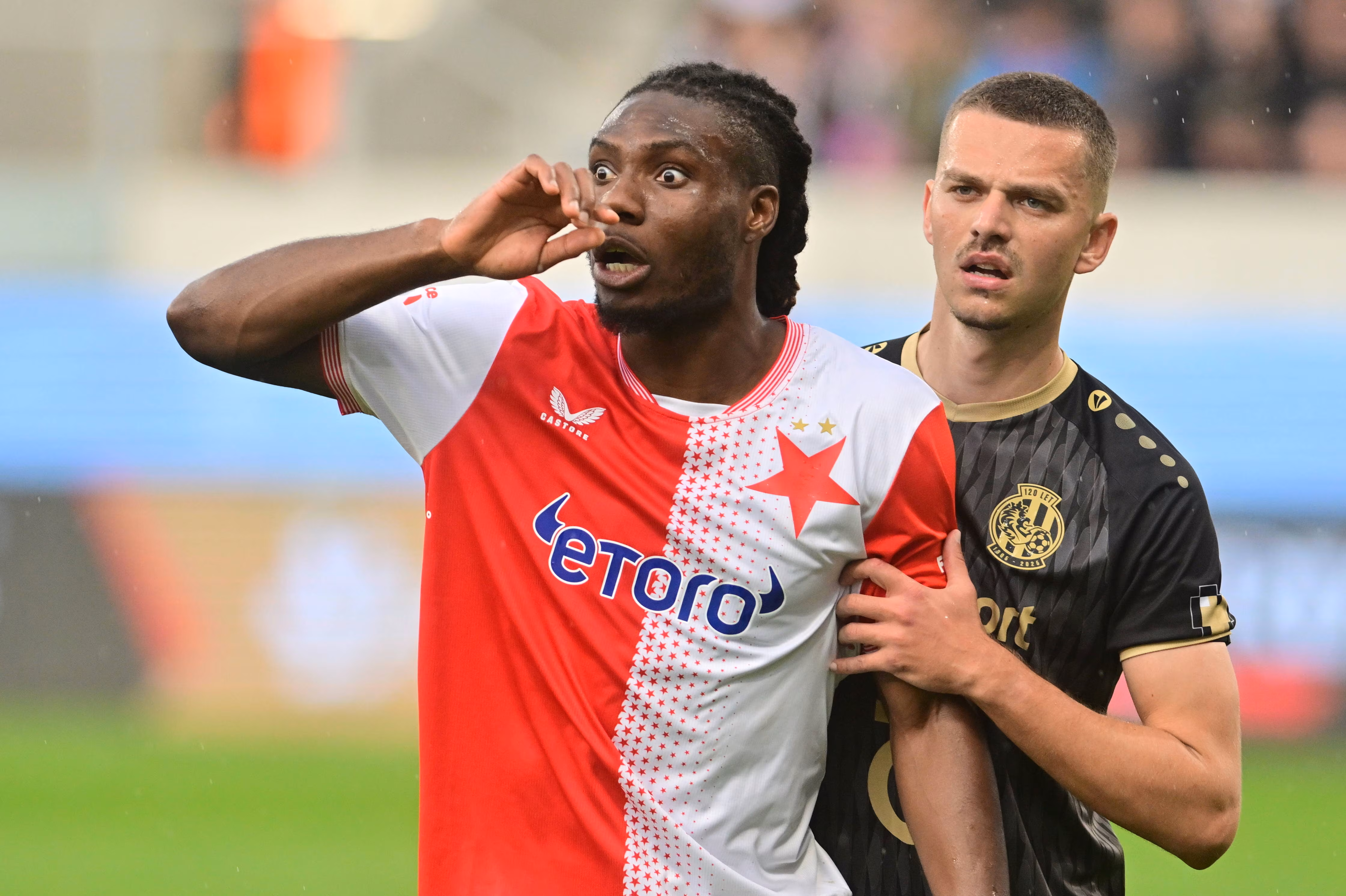 Super Eagles and Slavia Prague defender Igoh Ogbu