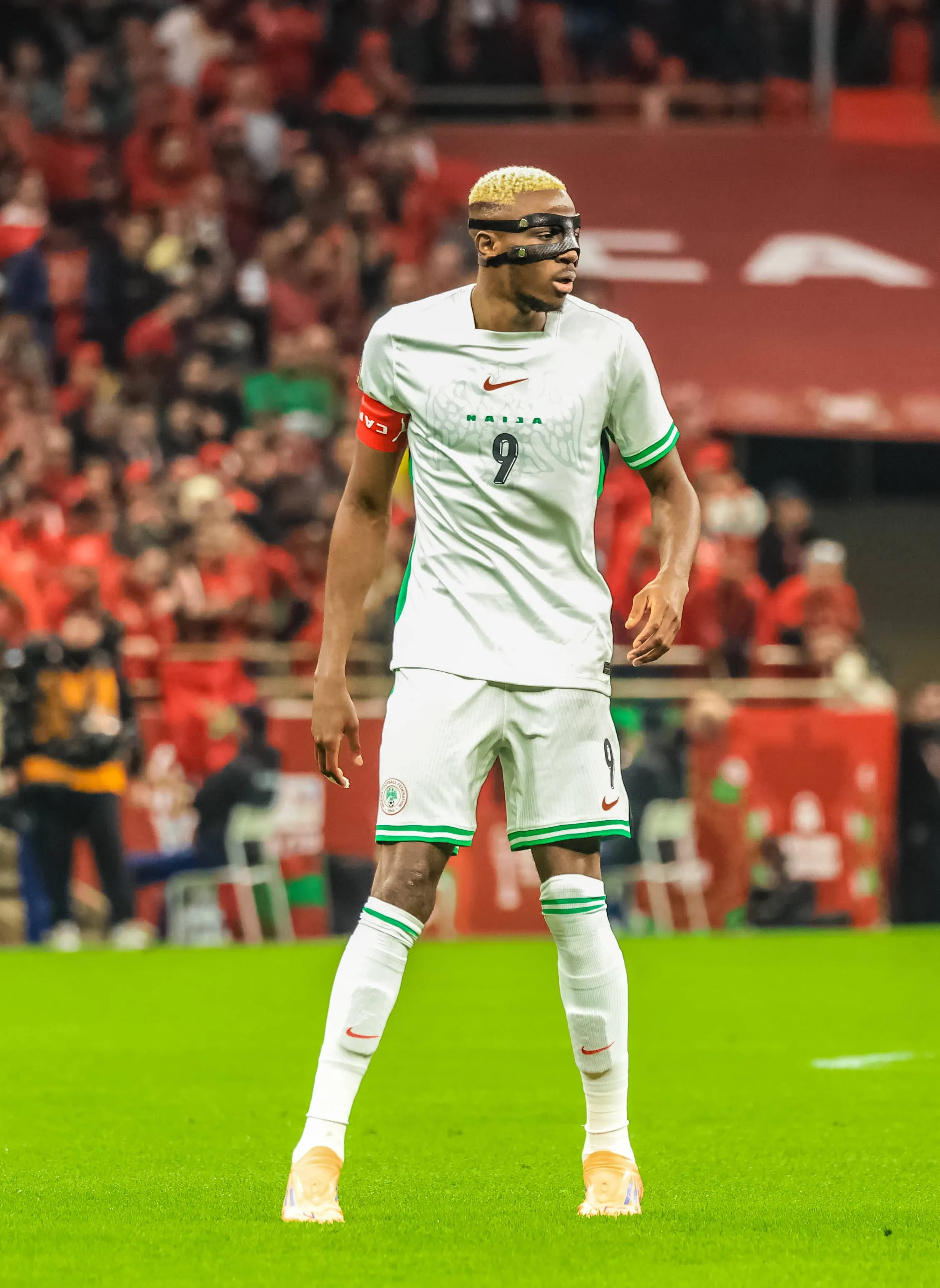 Super Eagles striker Victor Osimhen 