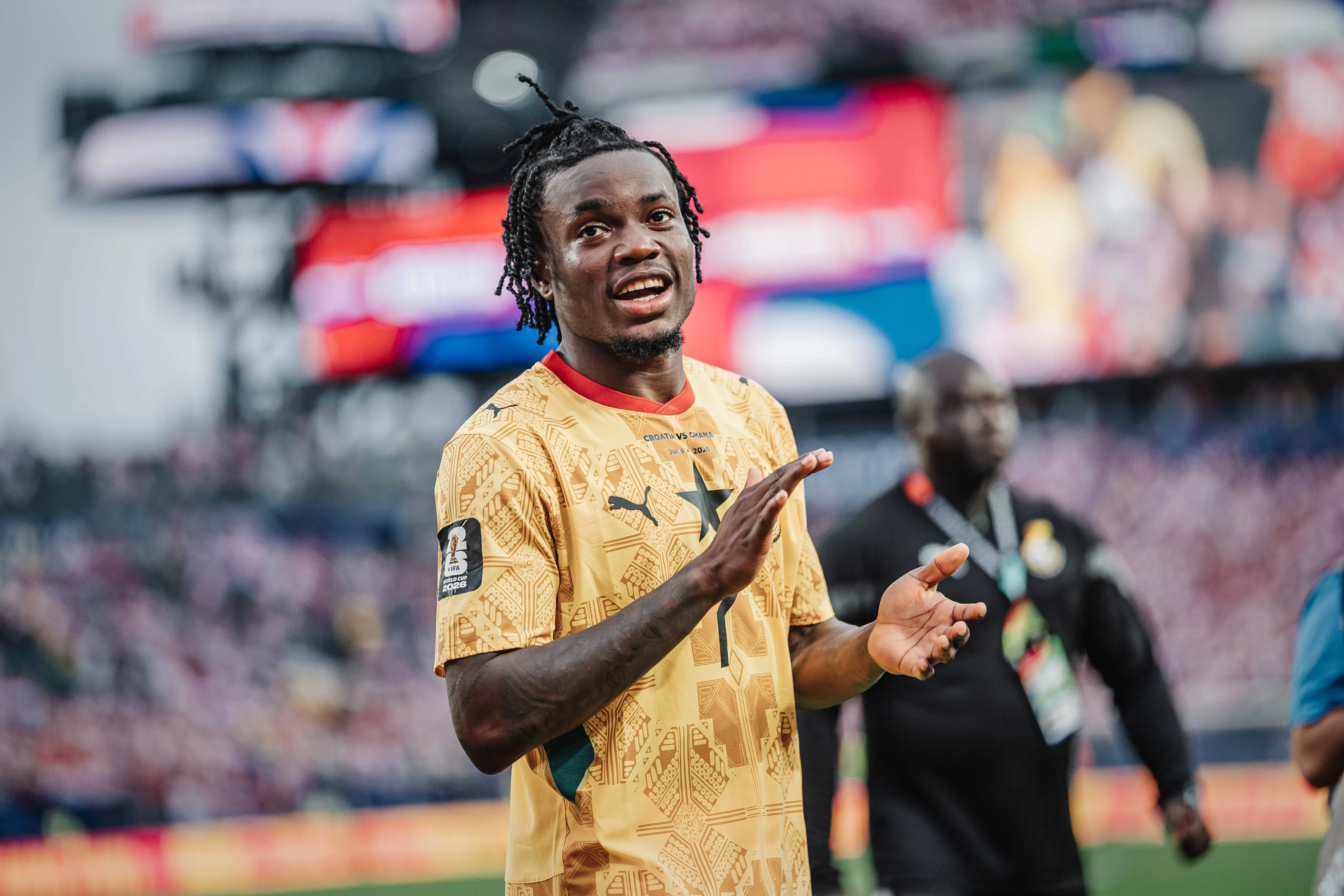 Ghana's Issahaku Fatawu.