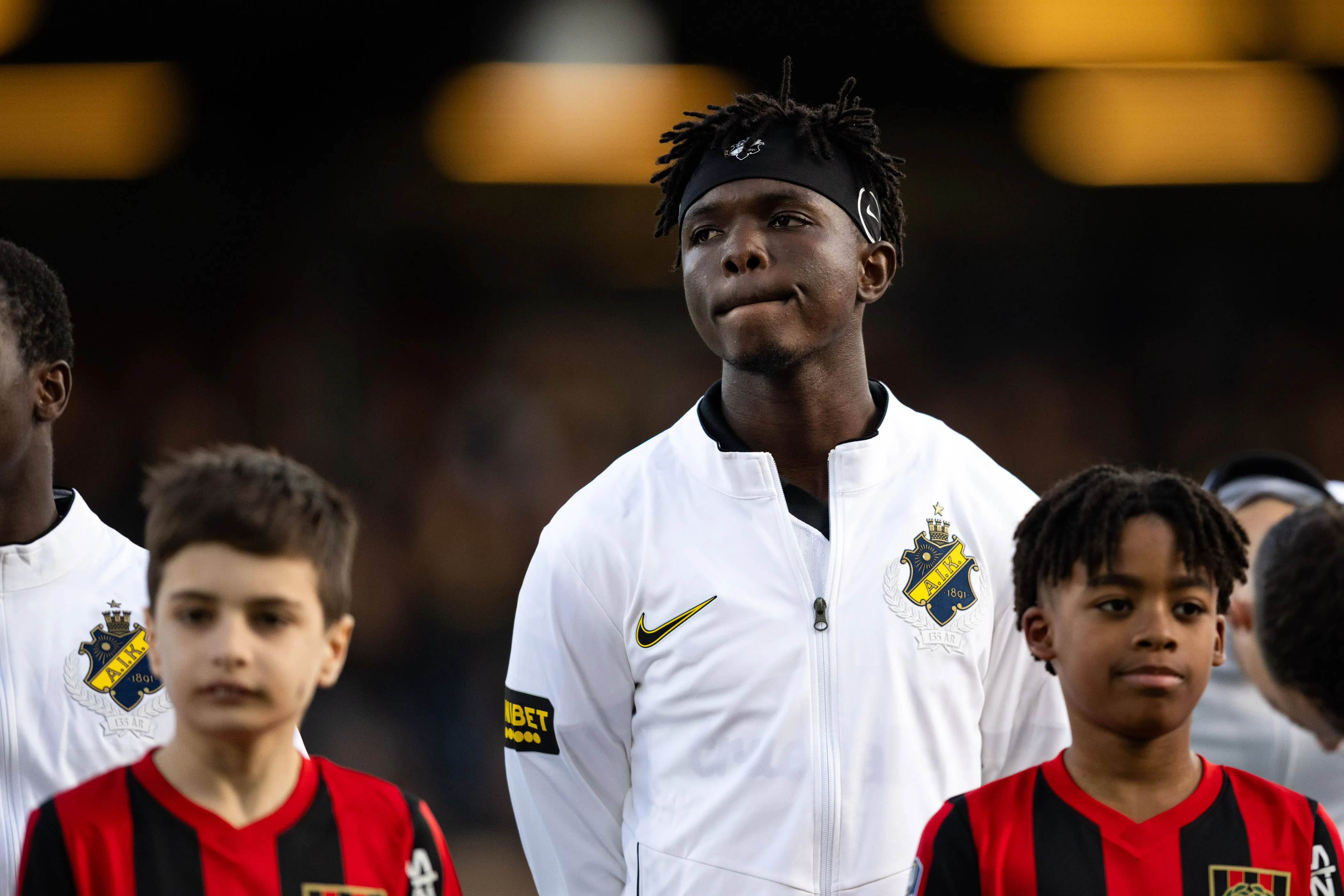 Nigeria and AIK teen talent Zadok Yohanna.