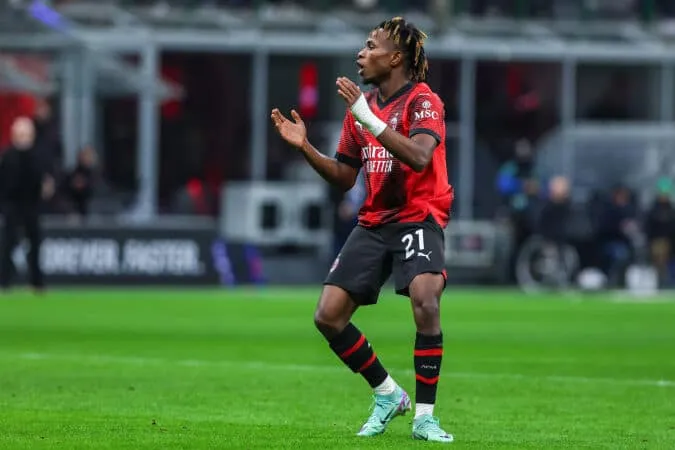 Samuel Chukwueze is finding his feet at AC Milan