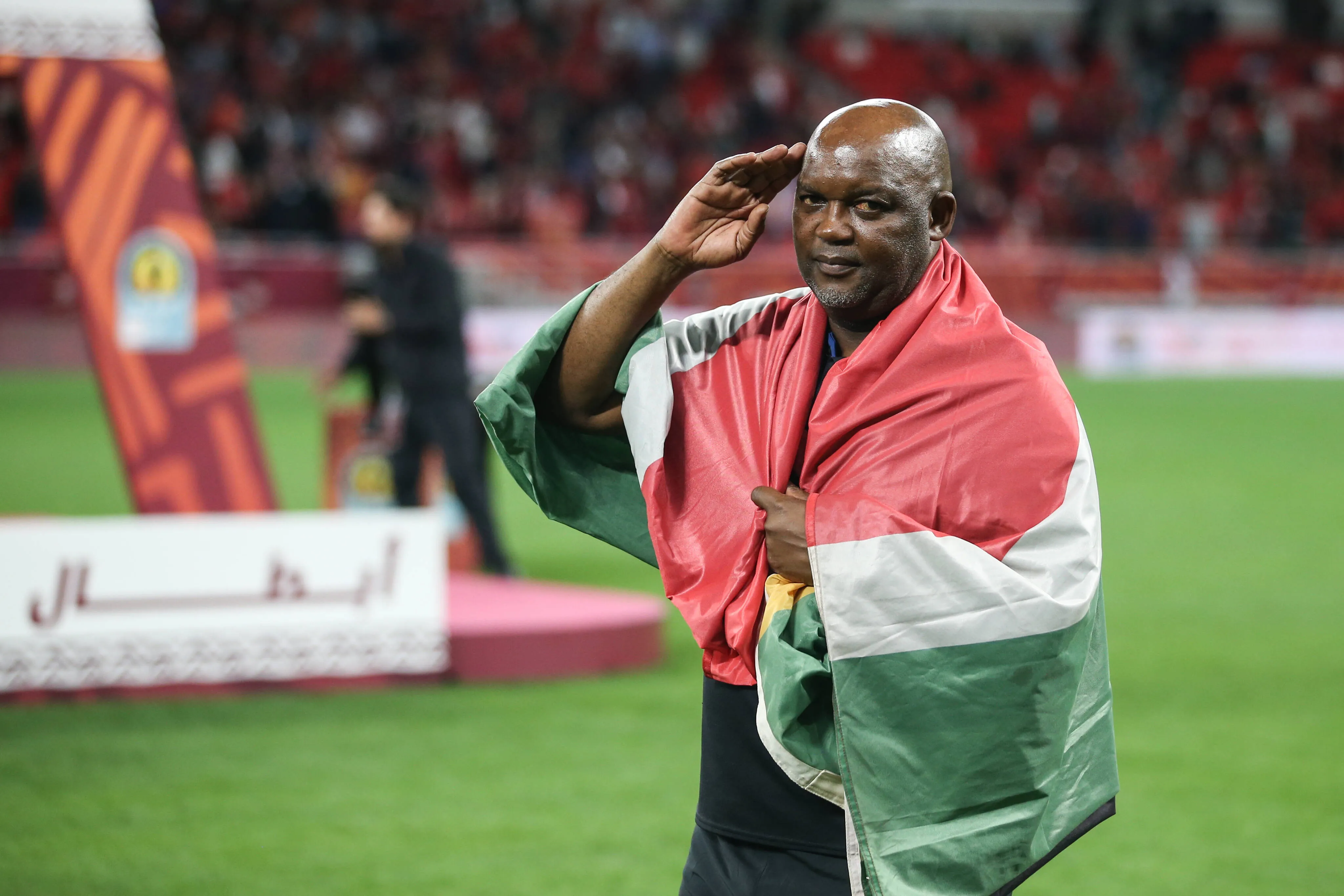 Pitso Mosimane, new head coach of South Africa's Bafana Bafana