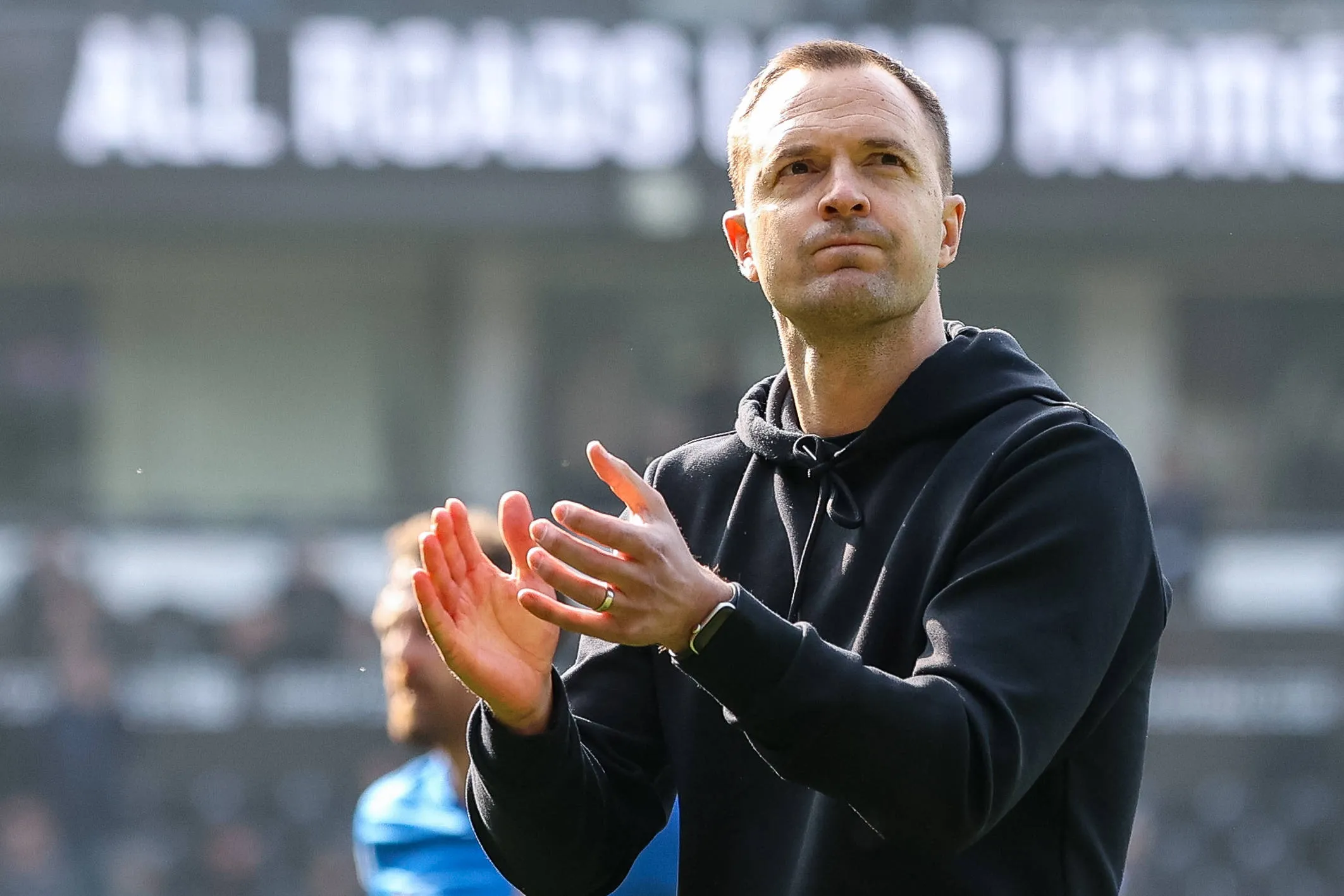 Birmingham City manager Chris Davies thanks the fans for their support