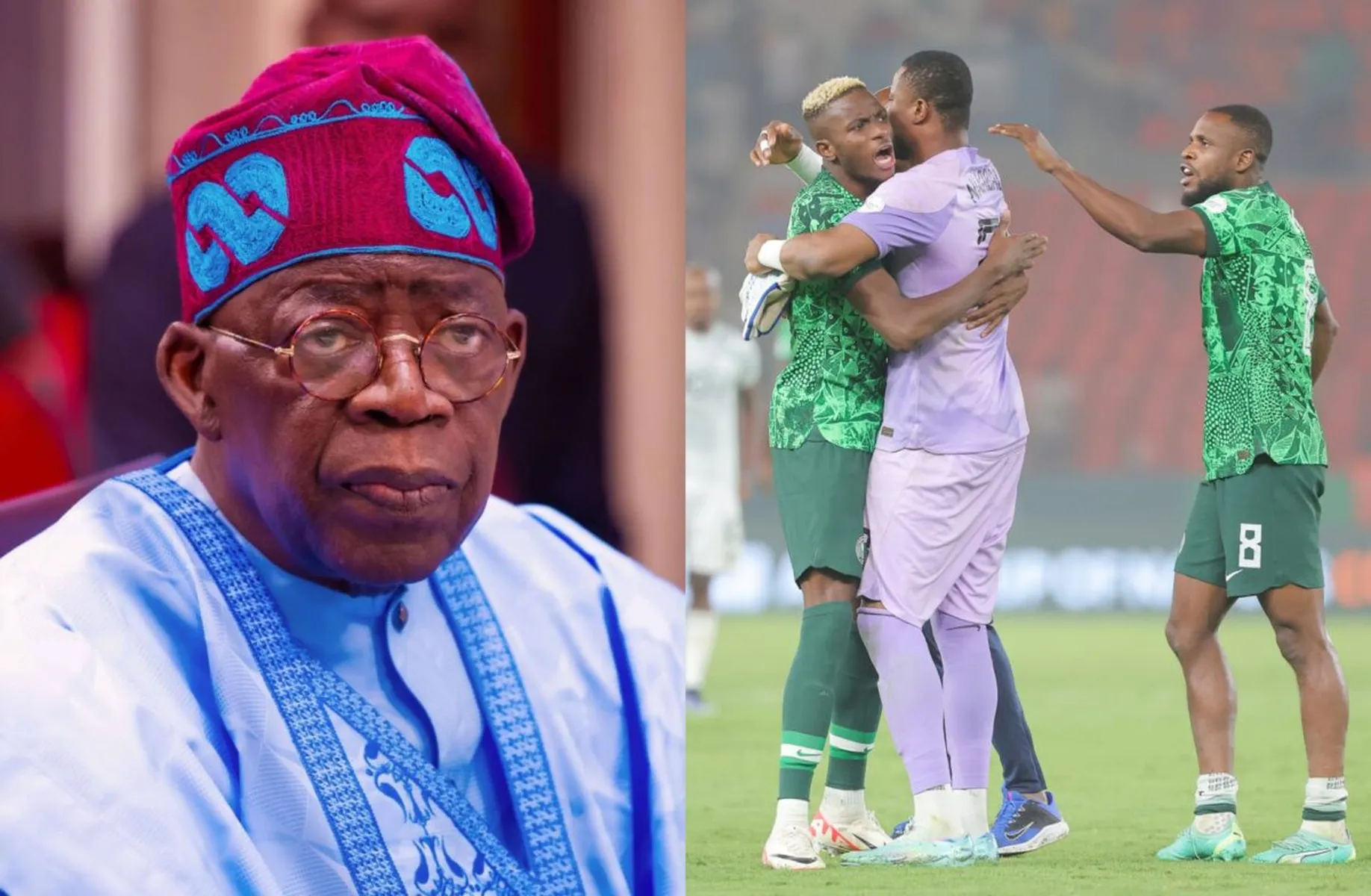 Nigeria President Tinubu to attend Super Eagles vs Ivory Coast AFCON 2024 final