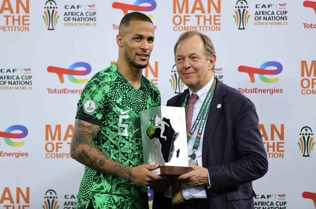 AFCON 2024: Troost-Ekong wins golden ball