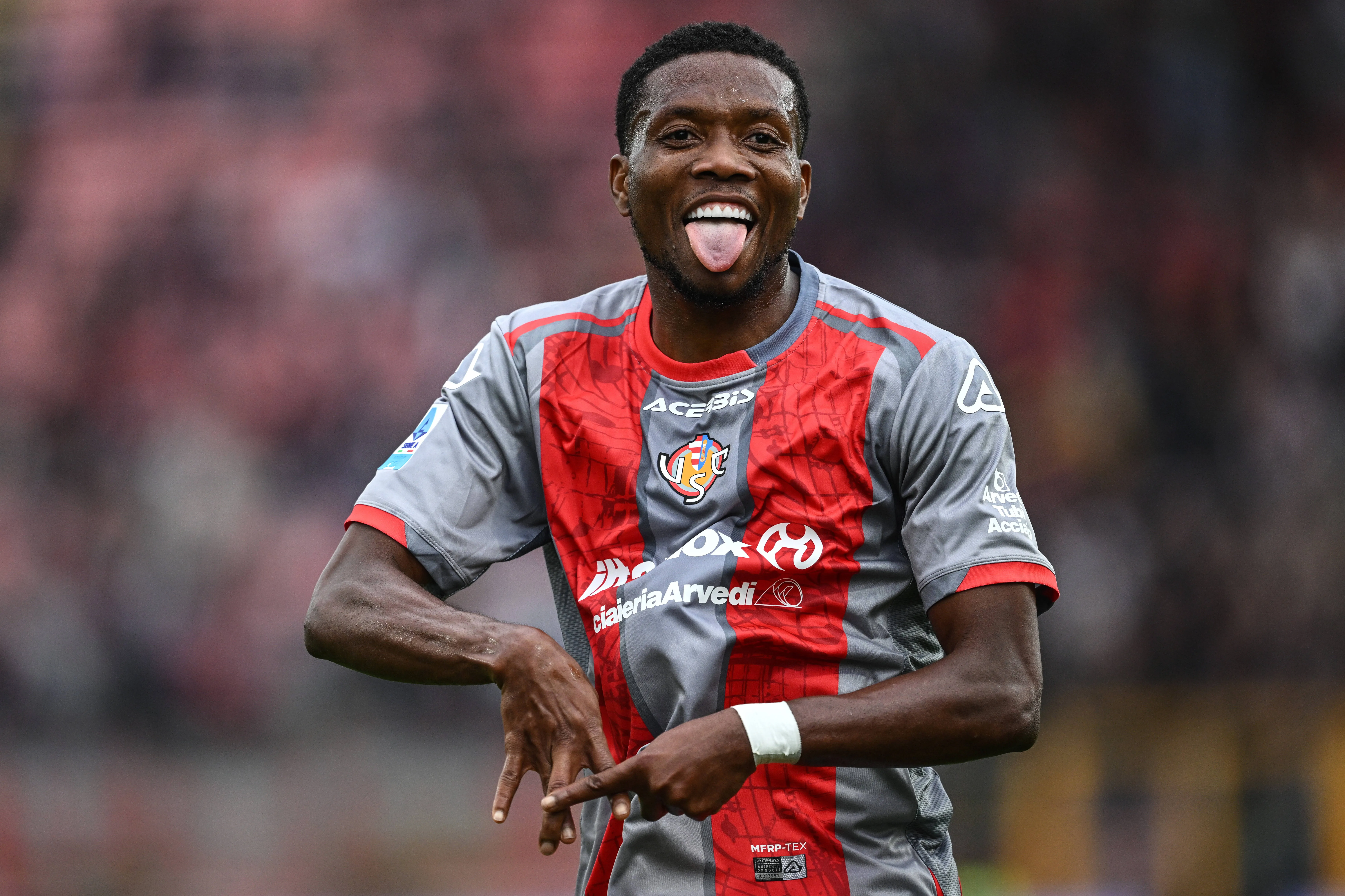 David Okereke at Cremonese.
