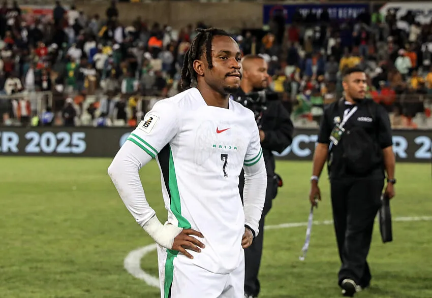 South Africa vs Nigeria: Super Eagles floored by Ekong error, advantage Bafana for 2026 World Cup