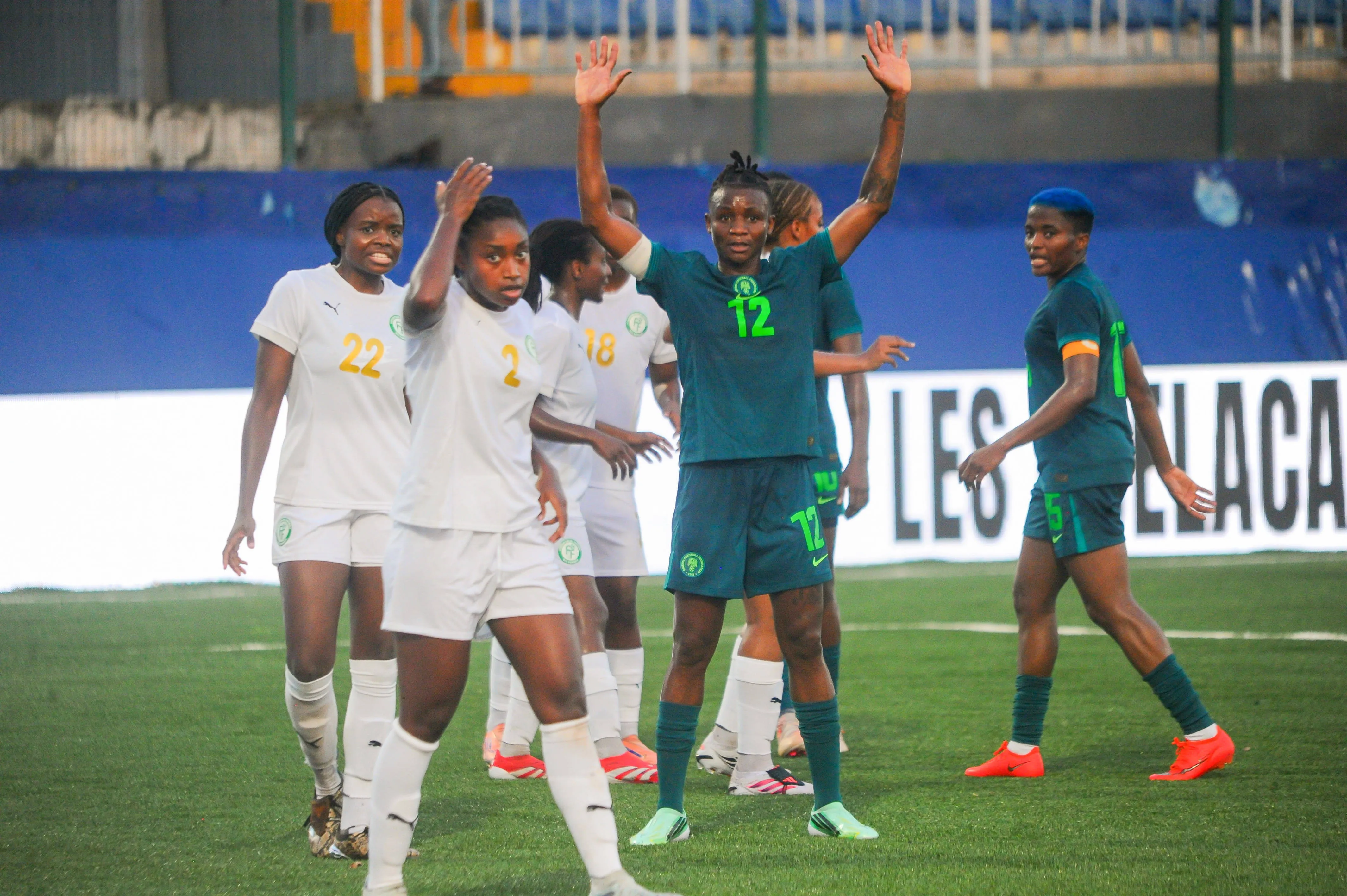 Uchenna Kanu for Nigeria Super Falcons. 