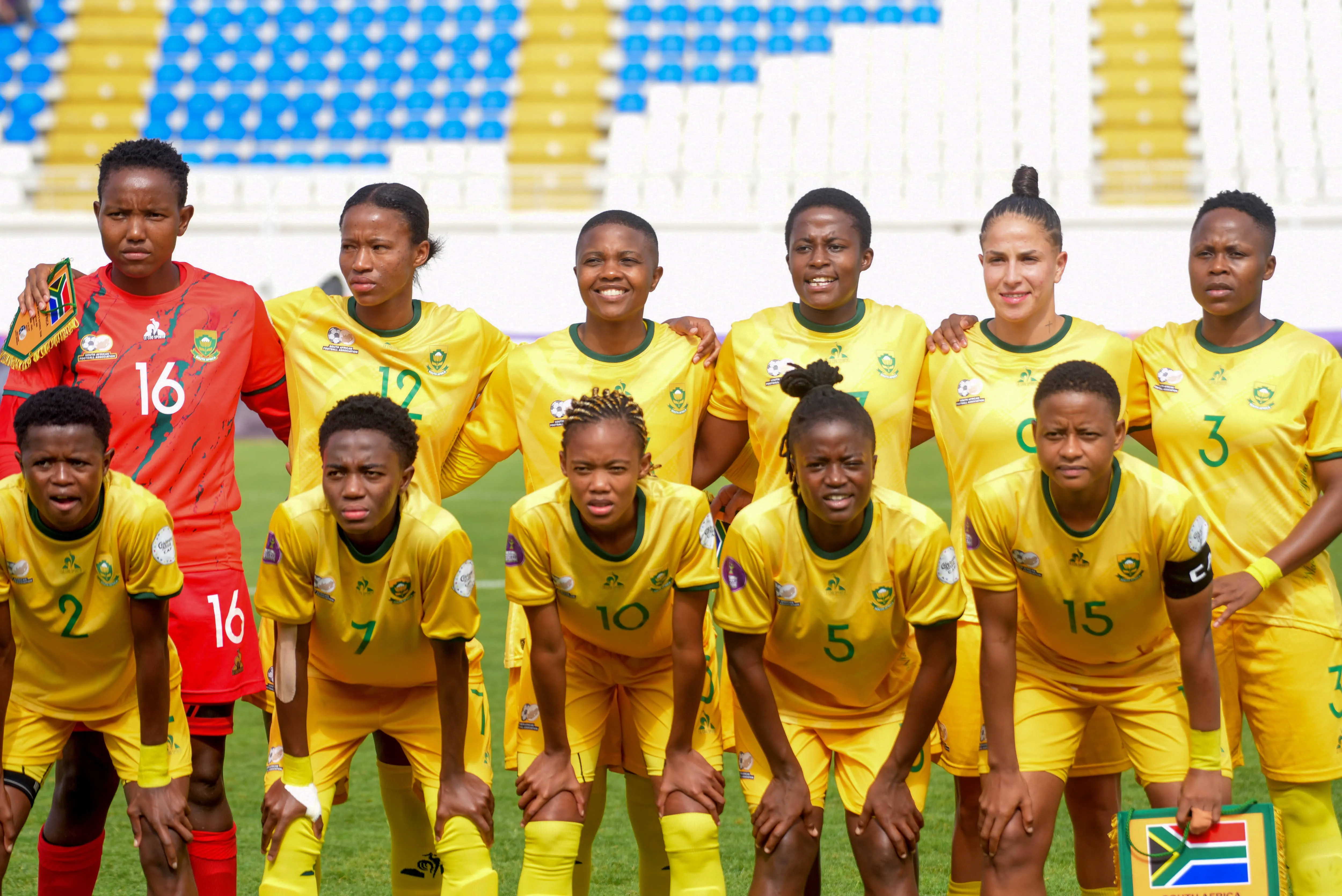 WAFCON 2026 quarterfinalists South Africa's Banyana Banyana 