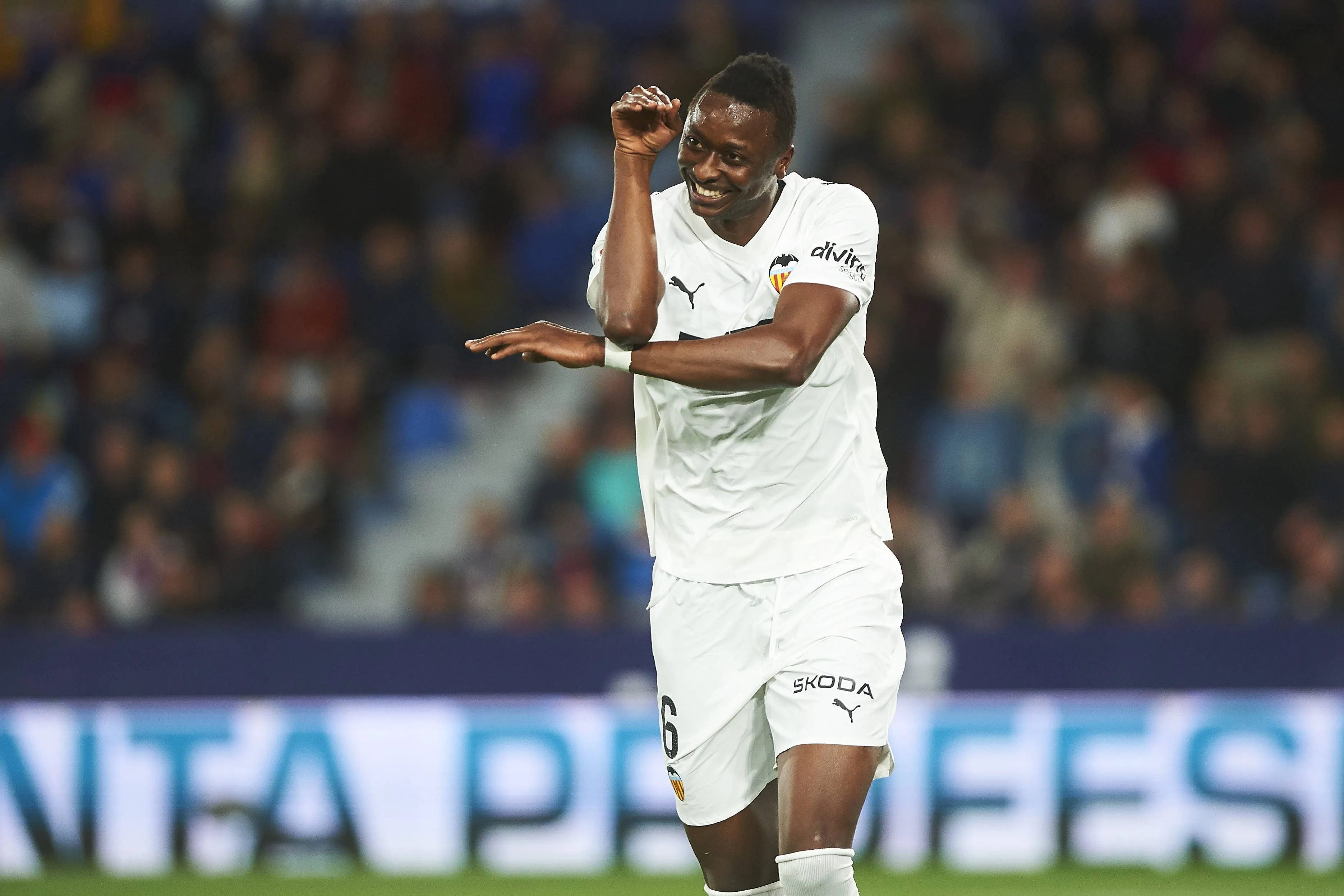 Nigeria and Valencia forward Umar Sadiq