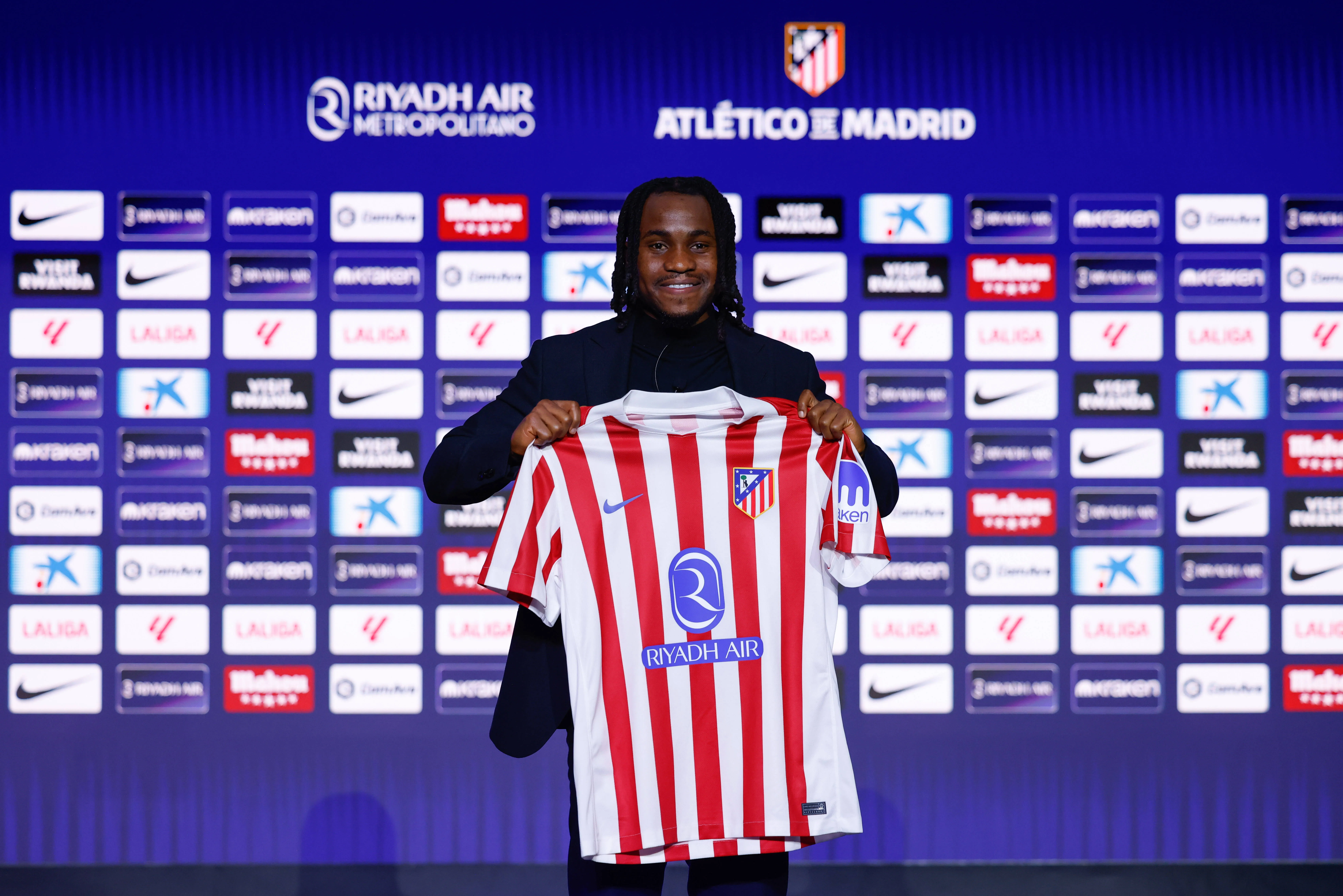 Ademola Lookman unveiled as an Atletico Madrid player