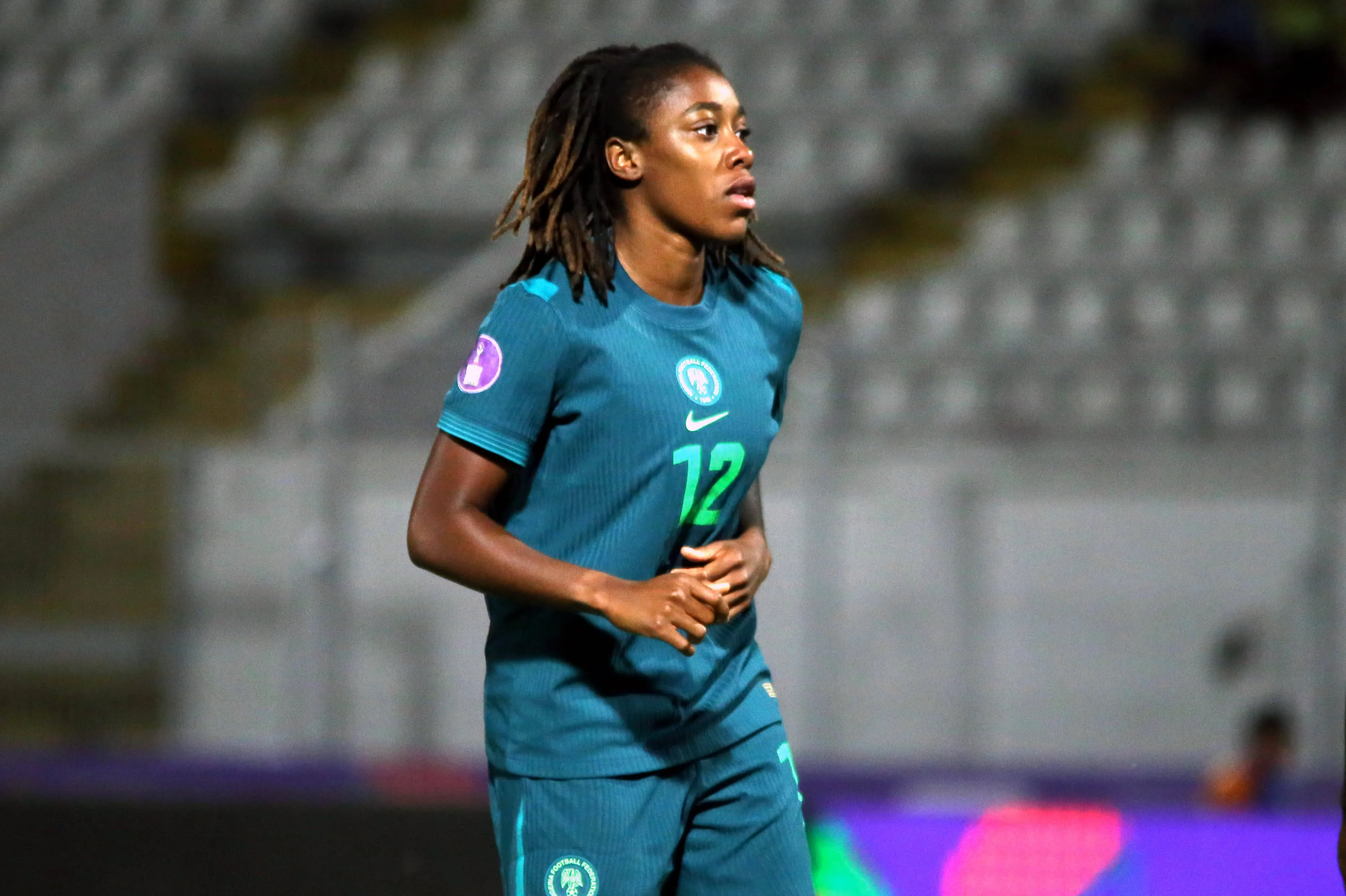 Super Falcons star Jennifer Echegini