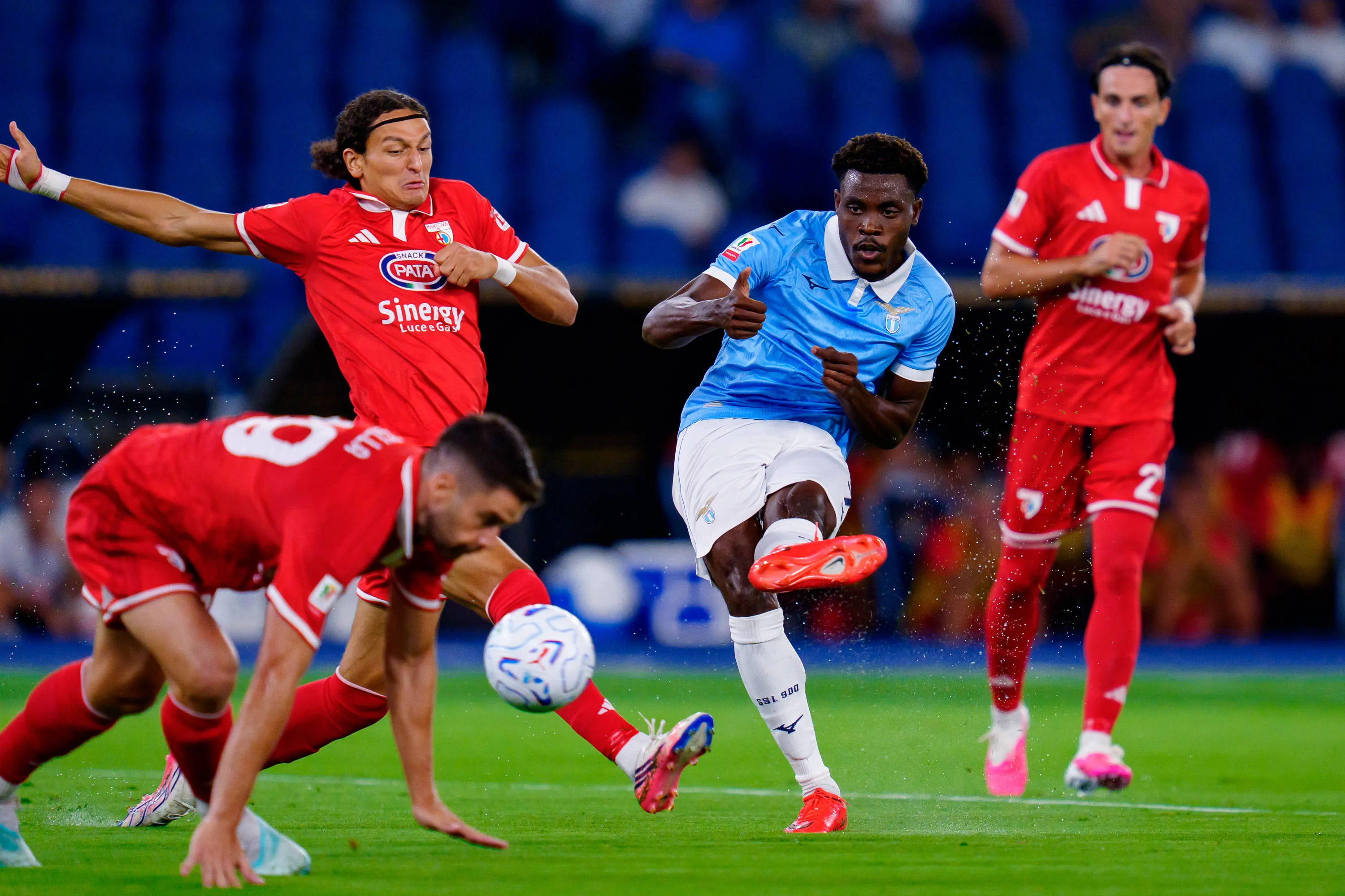 Super Eagles and Lazio midfielder Fisayo Dele-Bashiru 