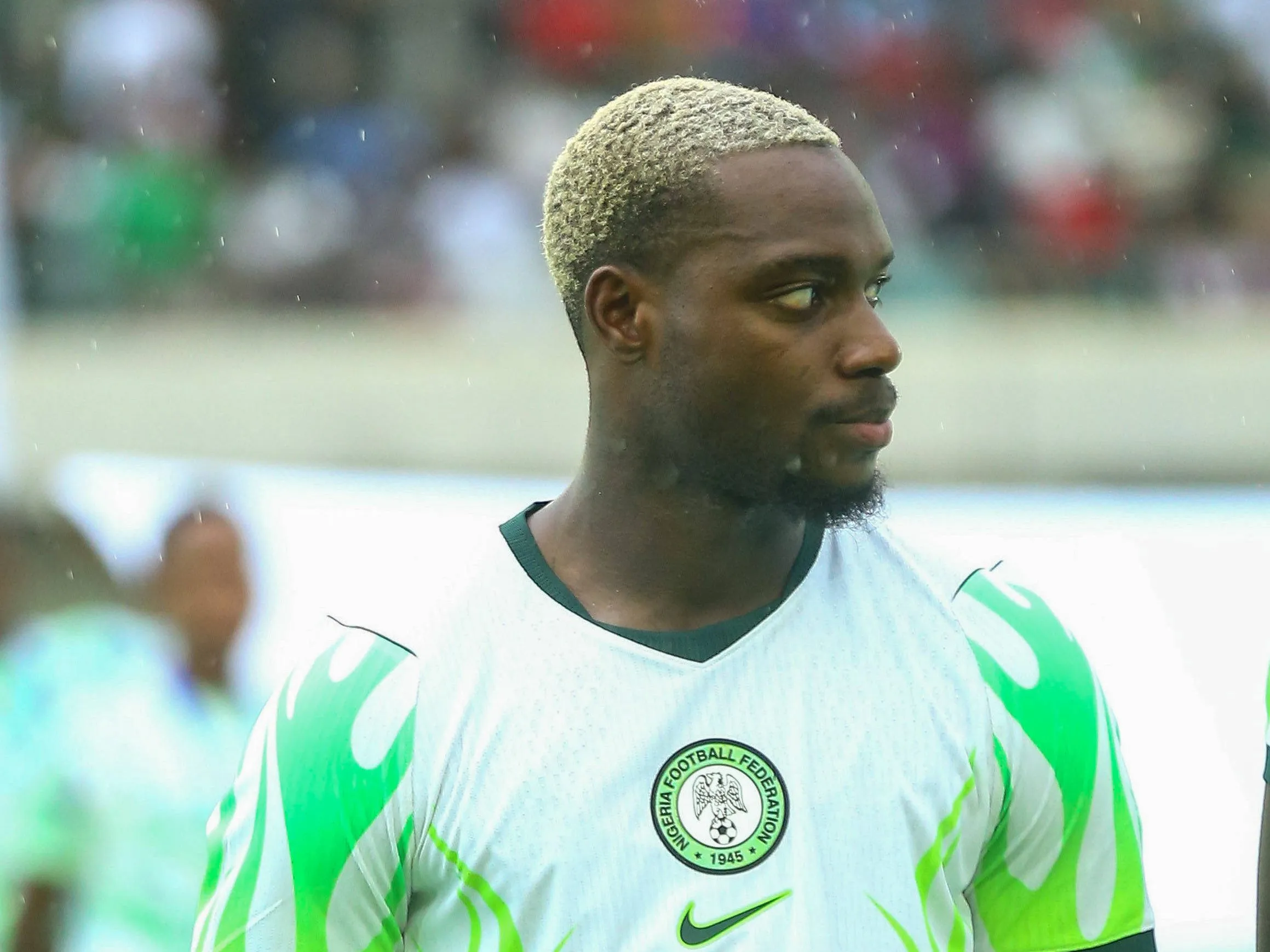 Super Eagles star George Ilenikhena 