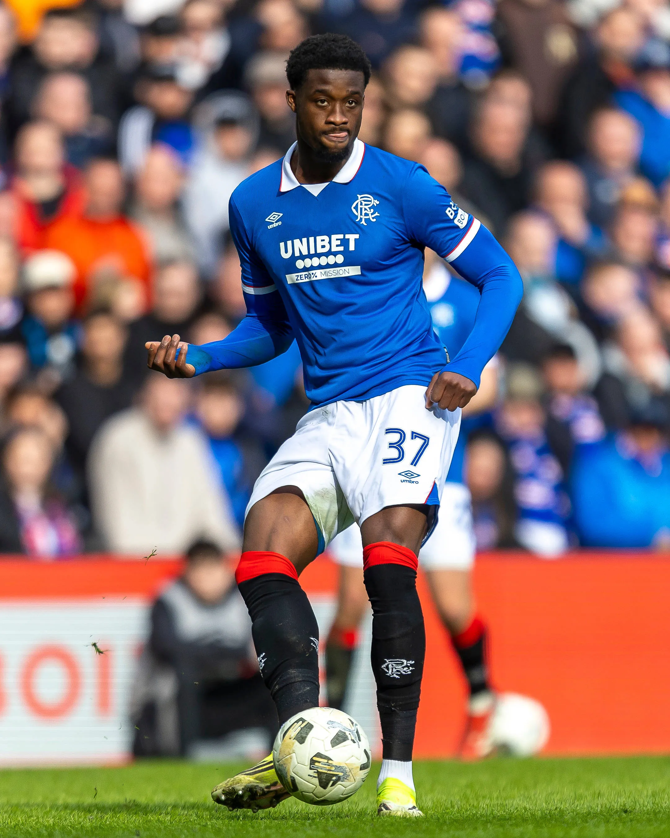 Nigeria and Rangers star Emmanuel Fernandez 