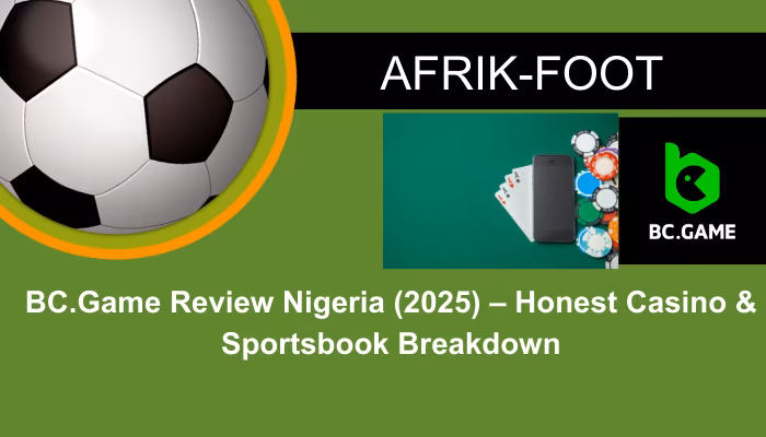 BC.Game Review Nigeria (2026) &ndash; Expert Casino & Sportsbook Breakdown