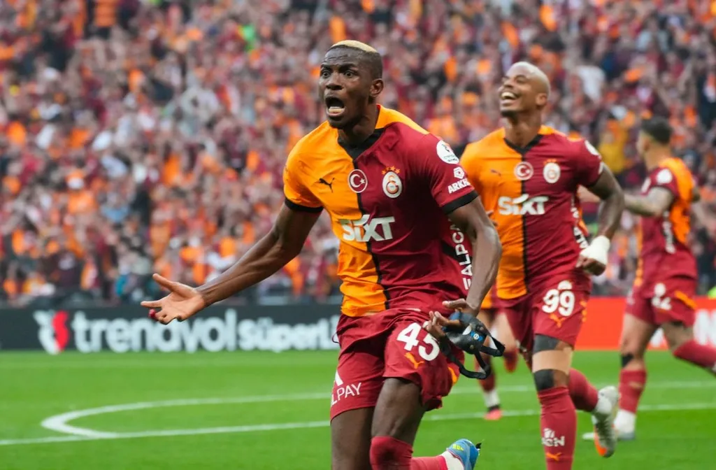 Victor Osimhen scores farewell goal in Galatasaray win in S&uuml;per Lig 
