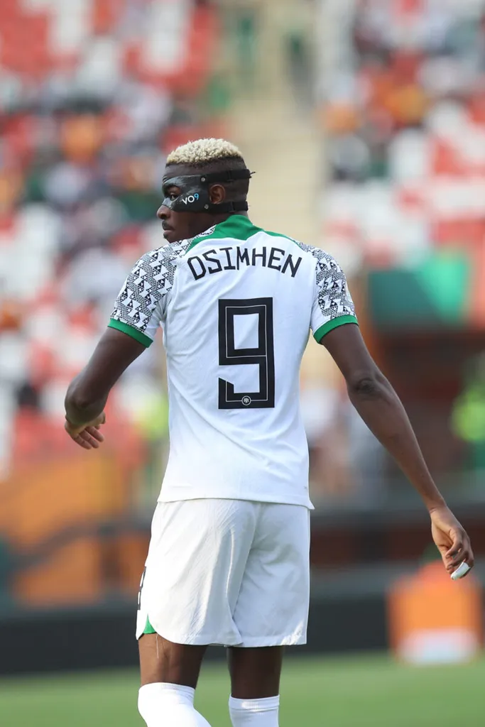 Victor Osimhen is struggline for Nigeria at AFCON 2024