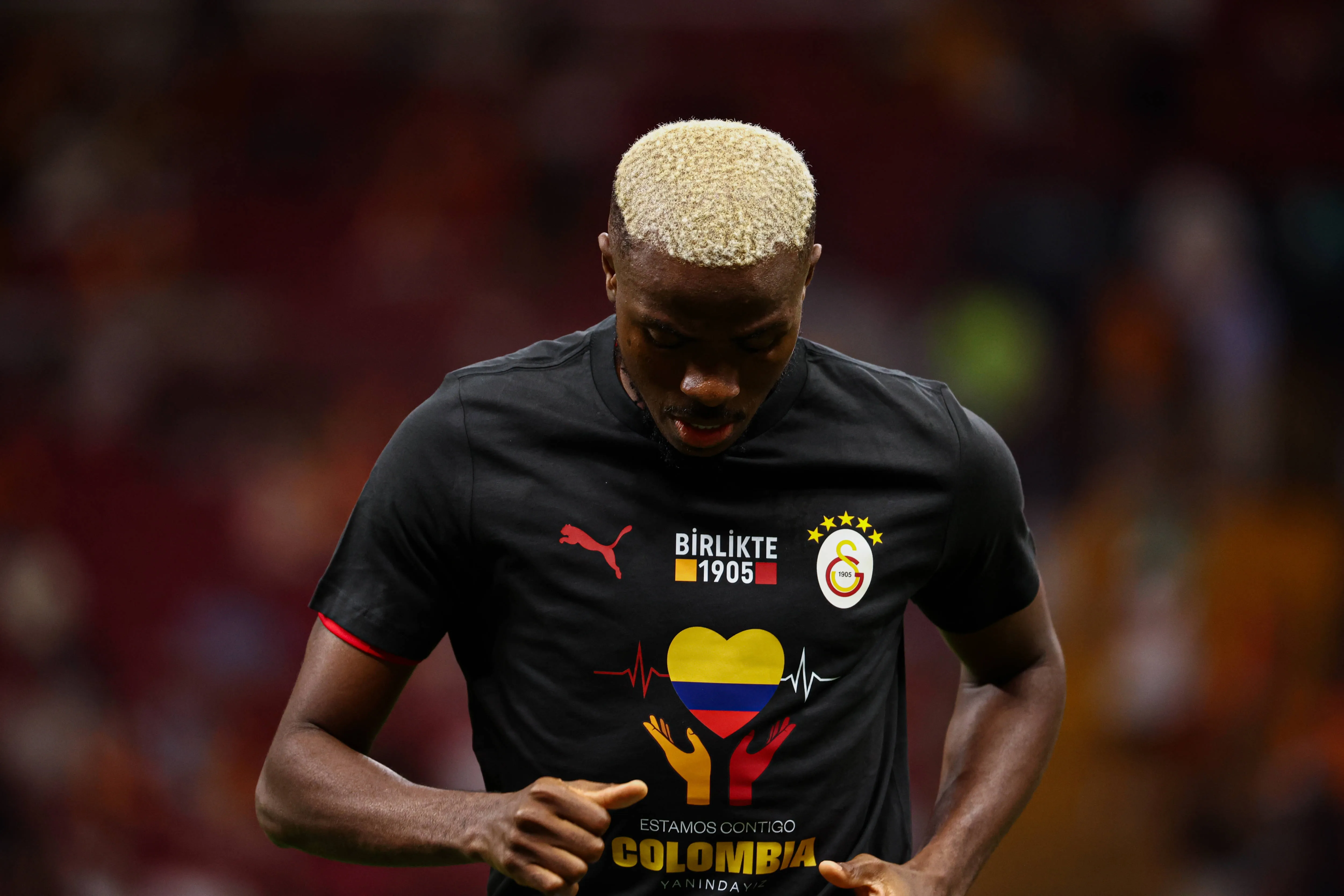 Victor Osimhen in action for Galatasaray