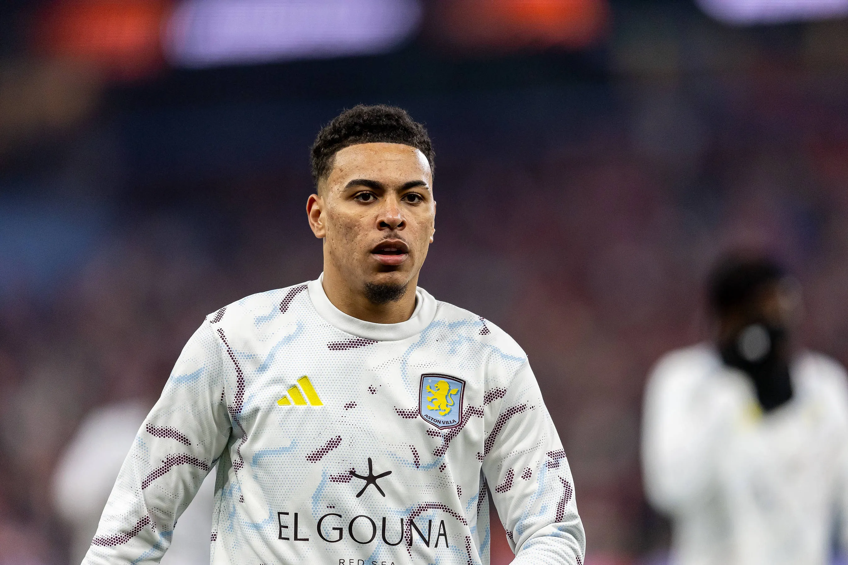 Aston Villa midfielder Morgan Rogers