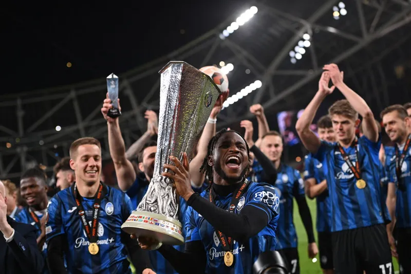 African king Ademola Lookman beats Kudus, Aubameyang to claim Europa League Goal of the Season