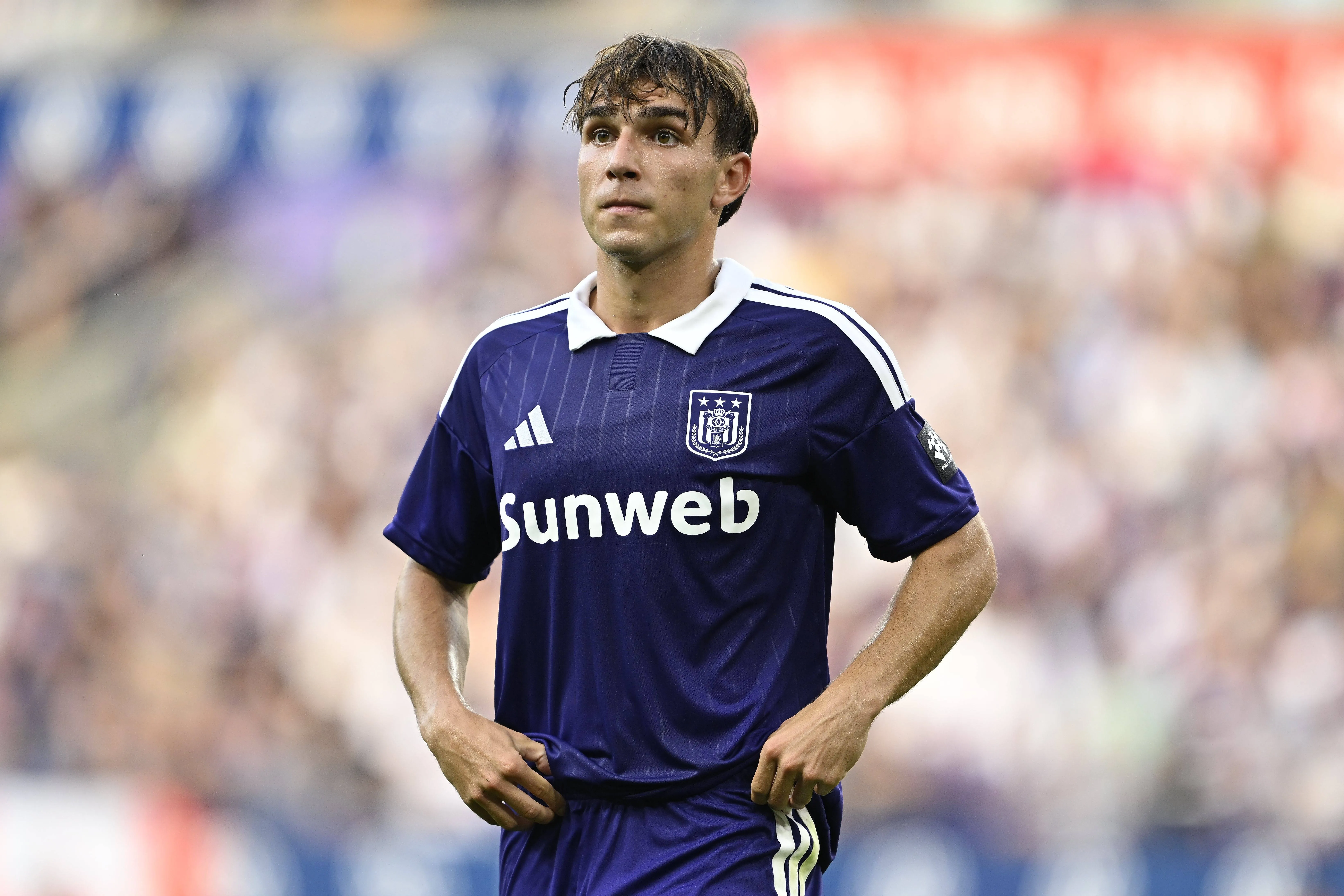 Cvetkovic Mihajlo forward of RSC Anderlecht