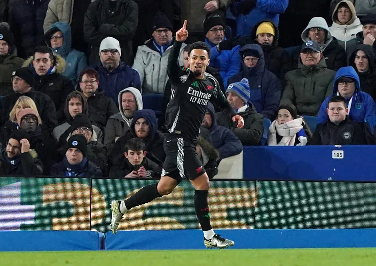 Nwaneri breaks record in Arsenal stalemate at Brighton