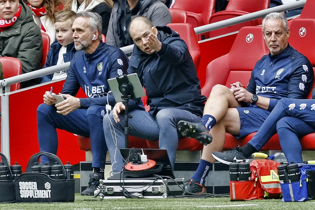 Fortuna Sittard coach Danny Buijs 