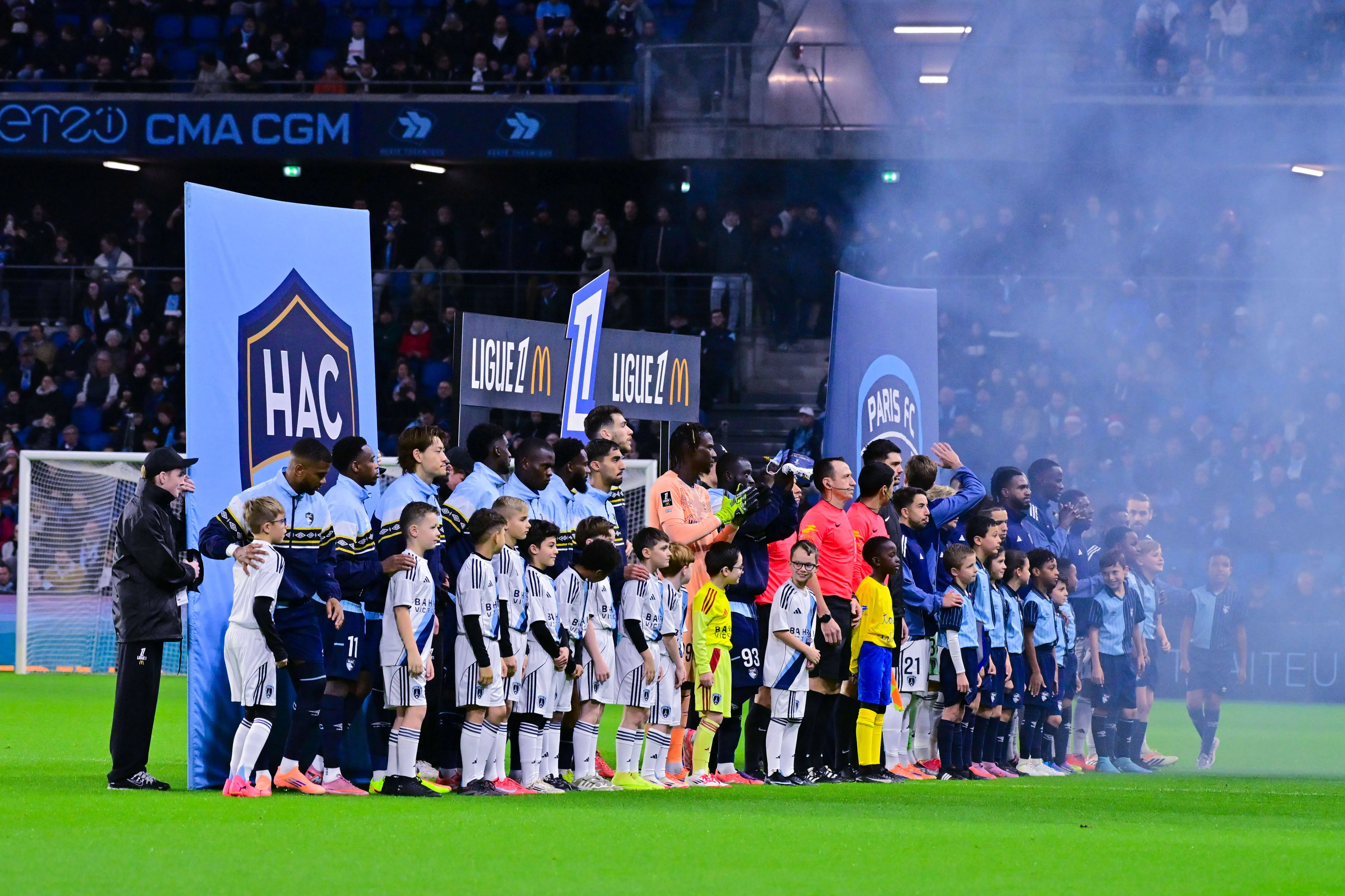 Havre AC and Paris FC 