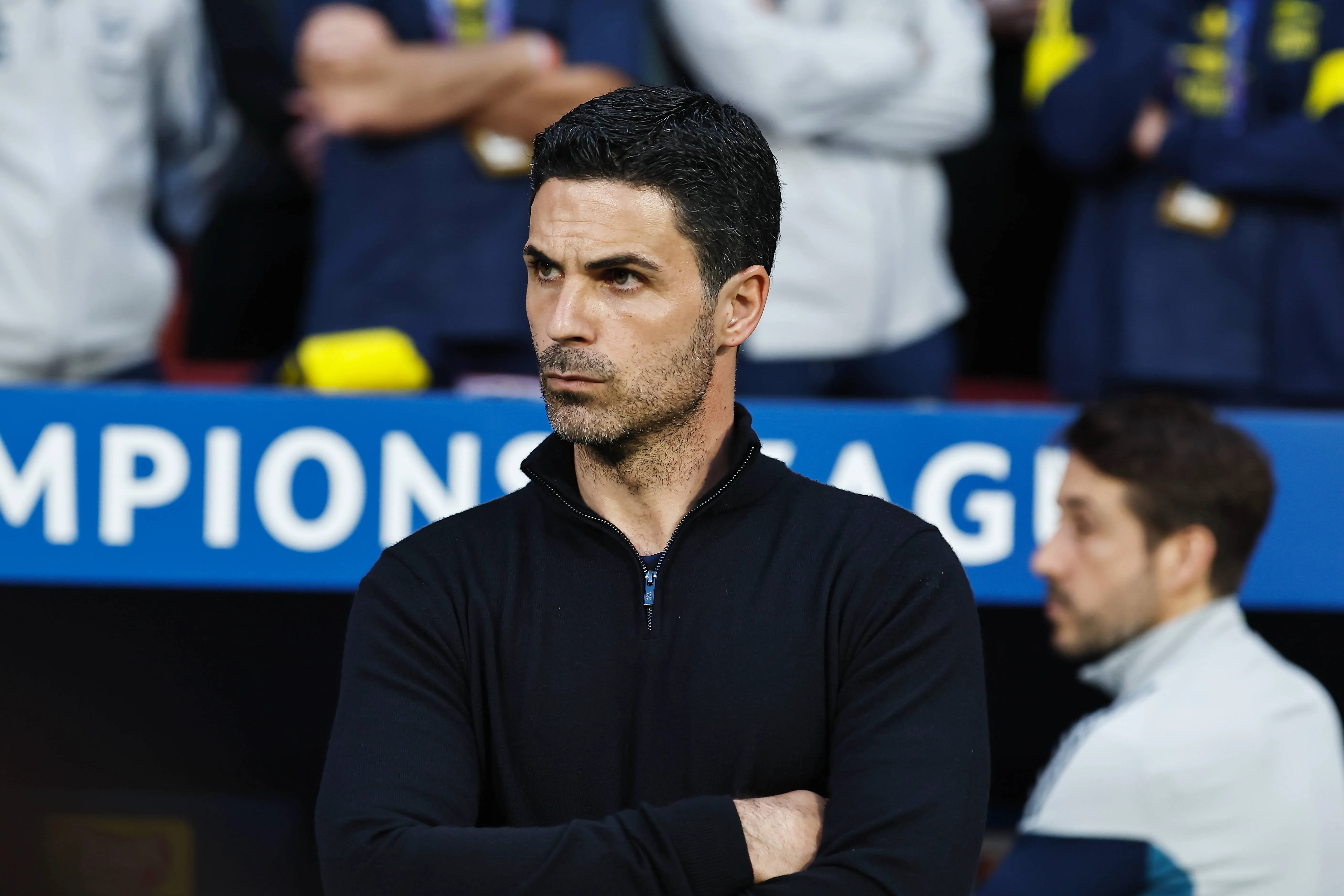 Arsenal's coach Mikel Arteta